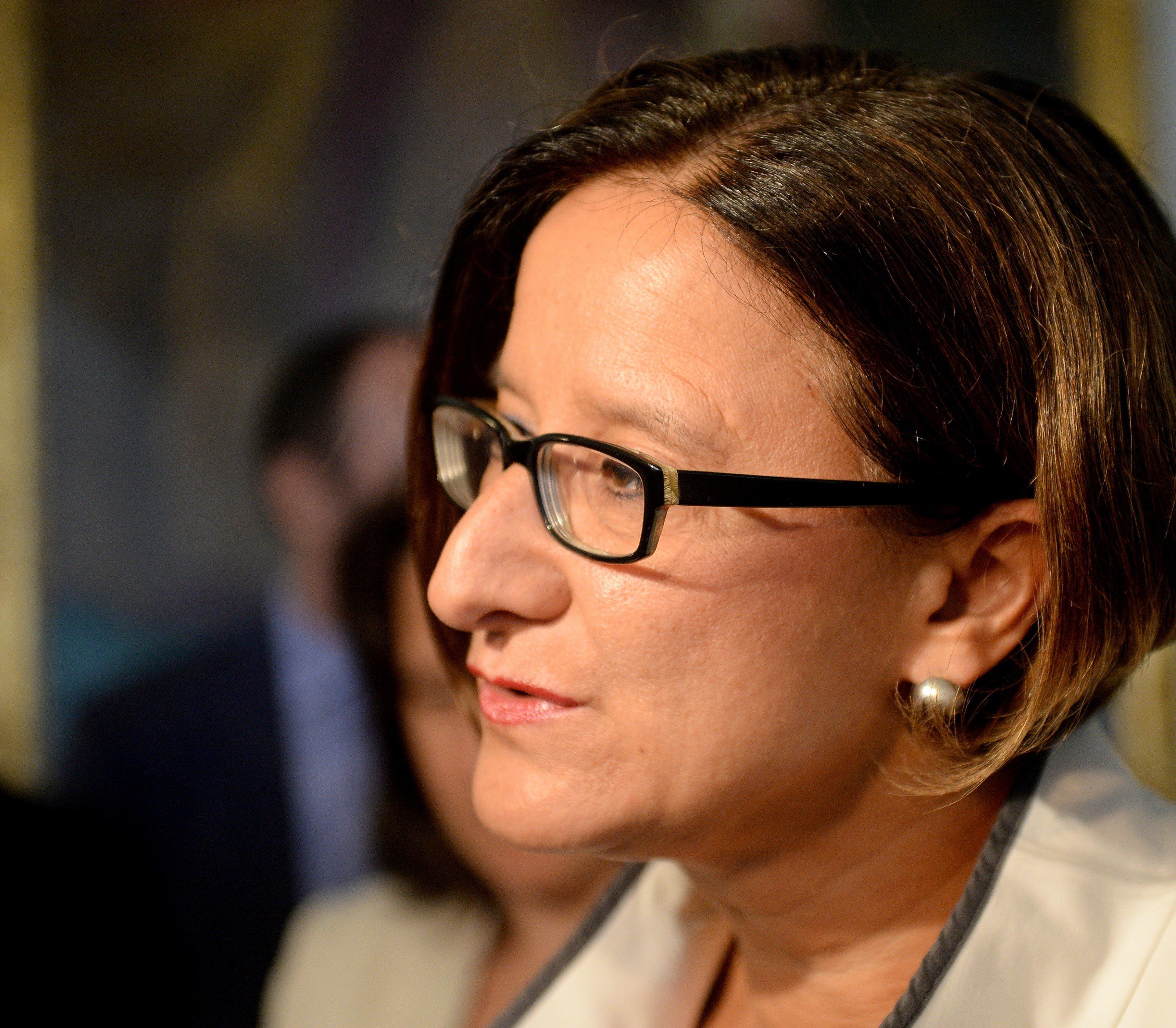 Innenministerin geht mit Nullquote in Debatte um Flüchtlingsverteilung in den Sonderrat. Innenministerin geht mit Nullquote in Debatte um Flüchtlingsverteilung in den Sonderrat.