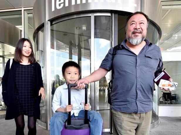 Ai Weiwei ist in Deutschland angekommen.