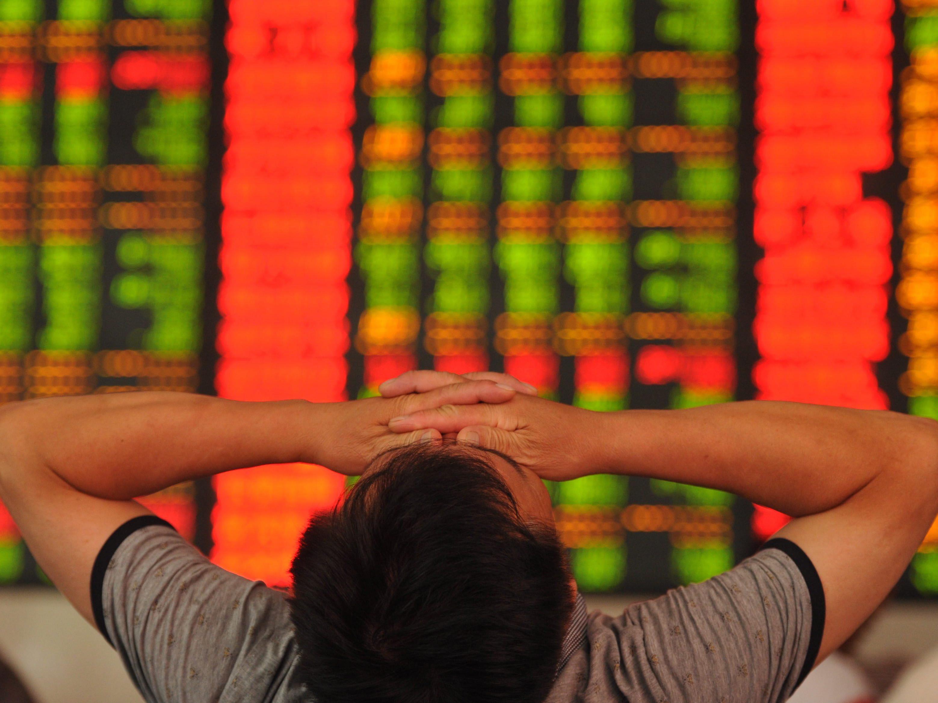 Shanghaier Börse fällt binnen drei Wochen um rund ein Drittel.