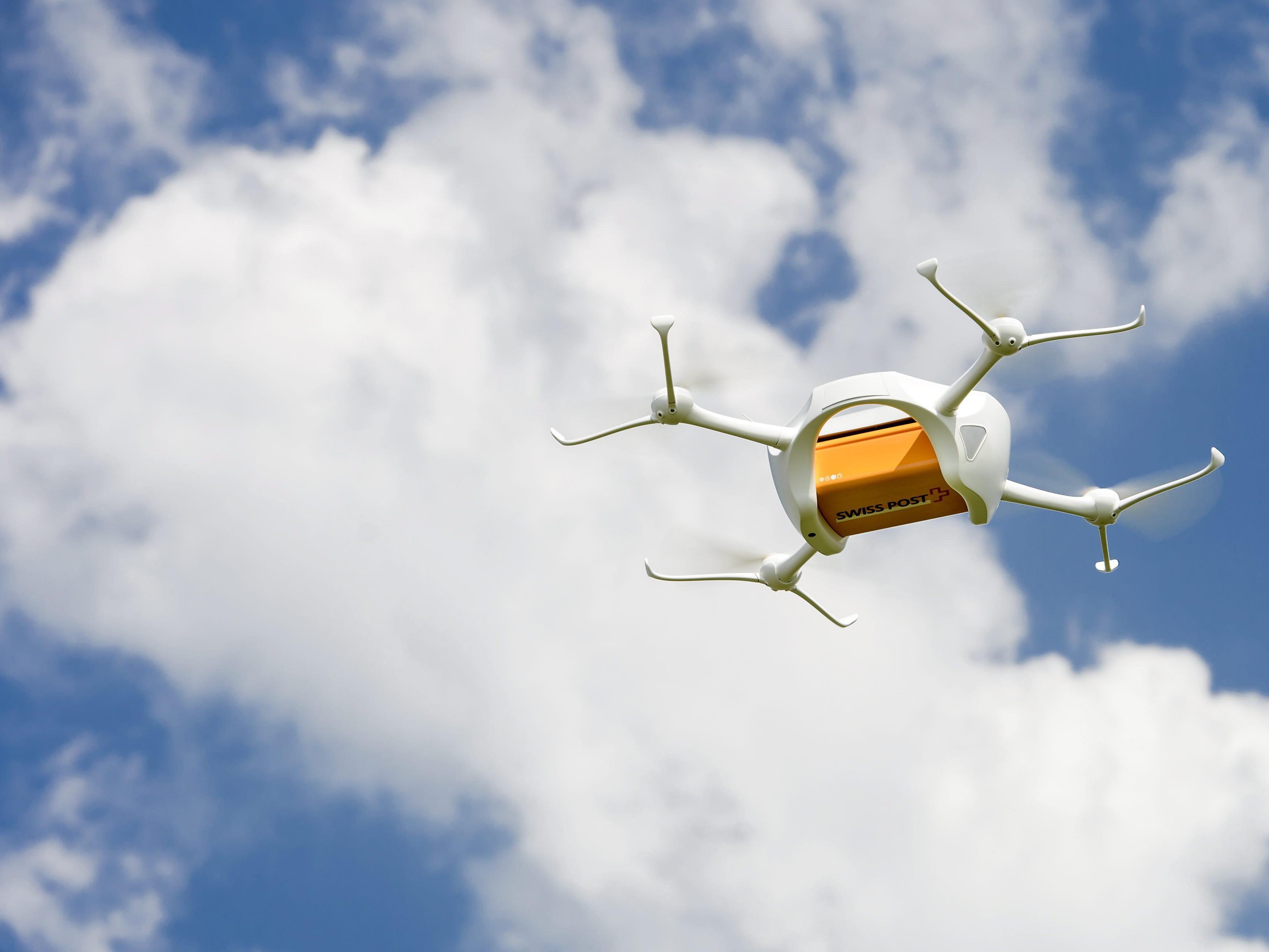 Schweizer Post: Breiter Einsatz von Drohnen "frühestens" in fünf Jahren
