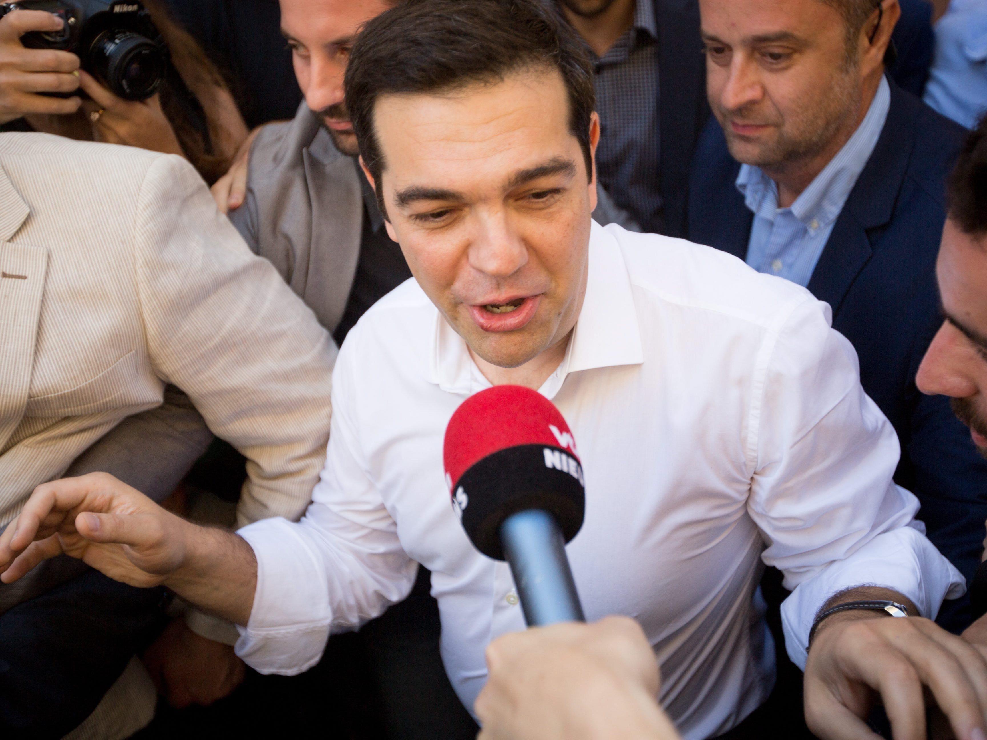 Triumph für Tsipras.