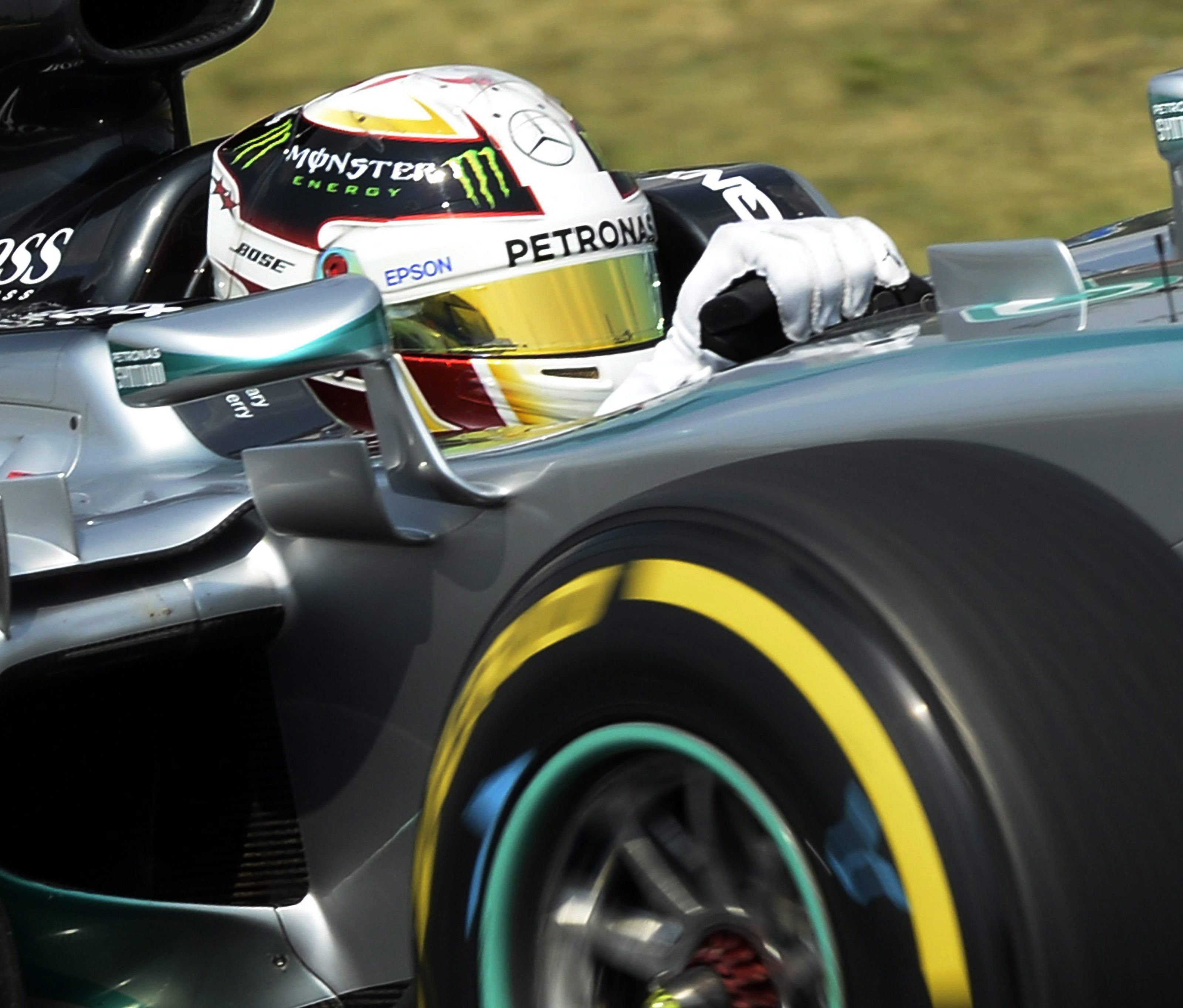 Weltmeister über eine halbe Sekunde vor Rosberg. Weltmeister über eine halbe Sekunde vor Rosberg.