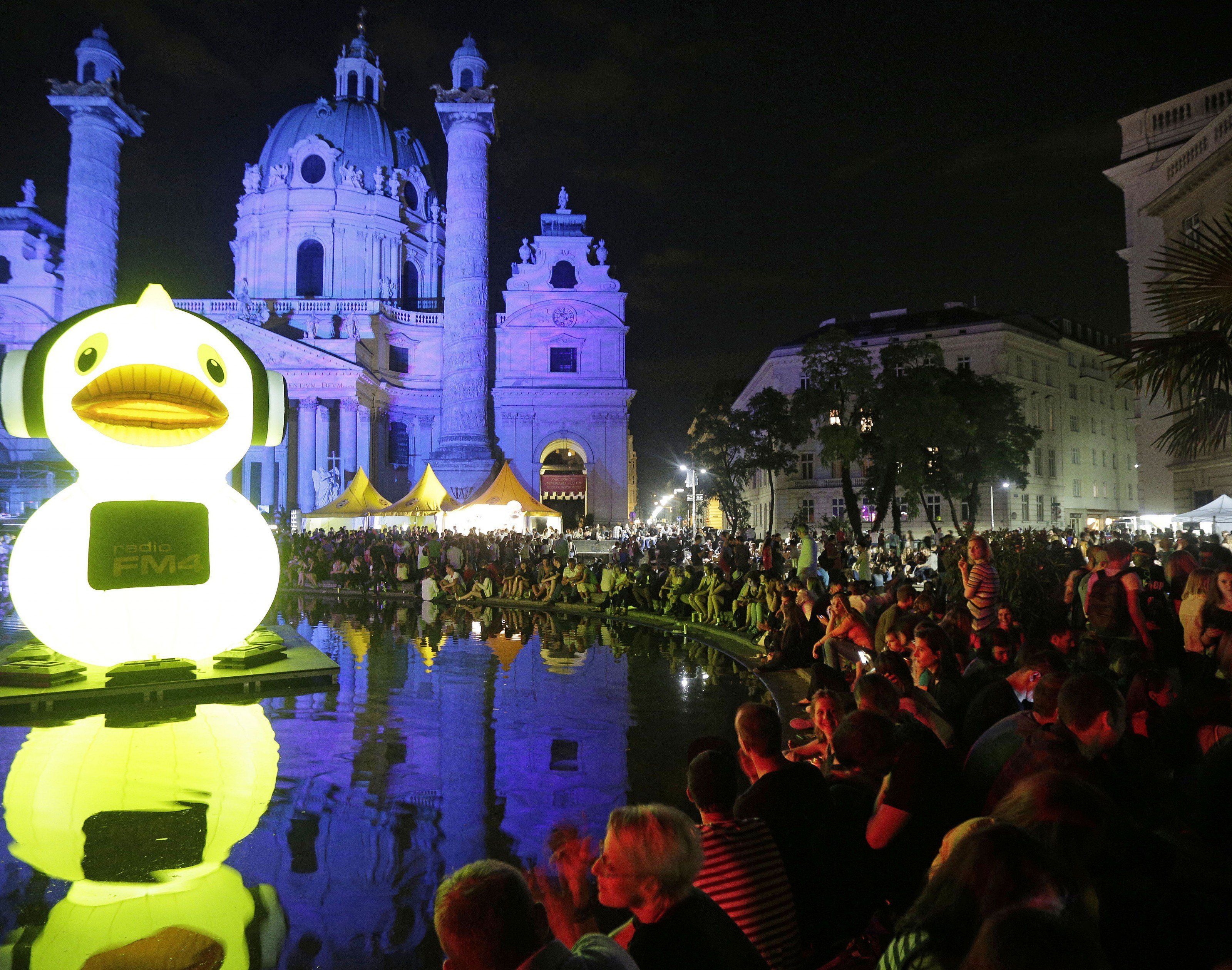 Ein Blick aufs Popfest des letzten Jahres. Ein Blick aufs Popfest des letzten Jahres.