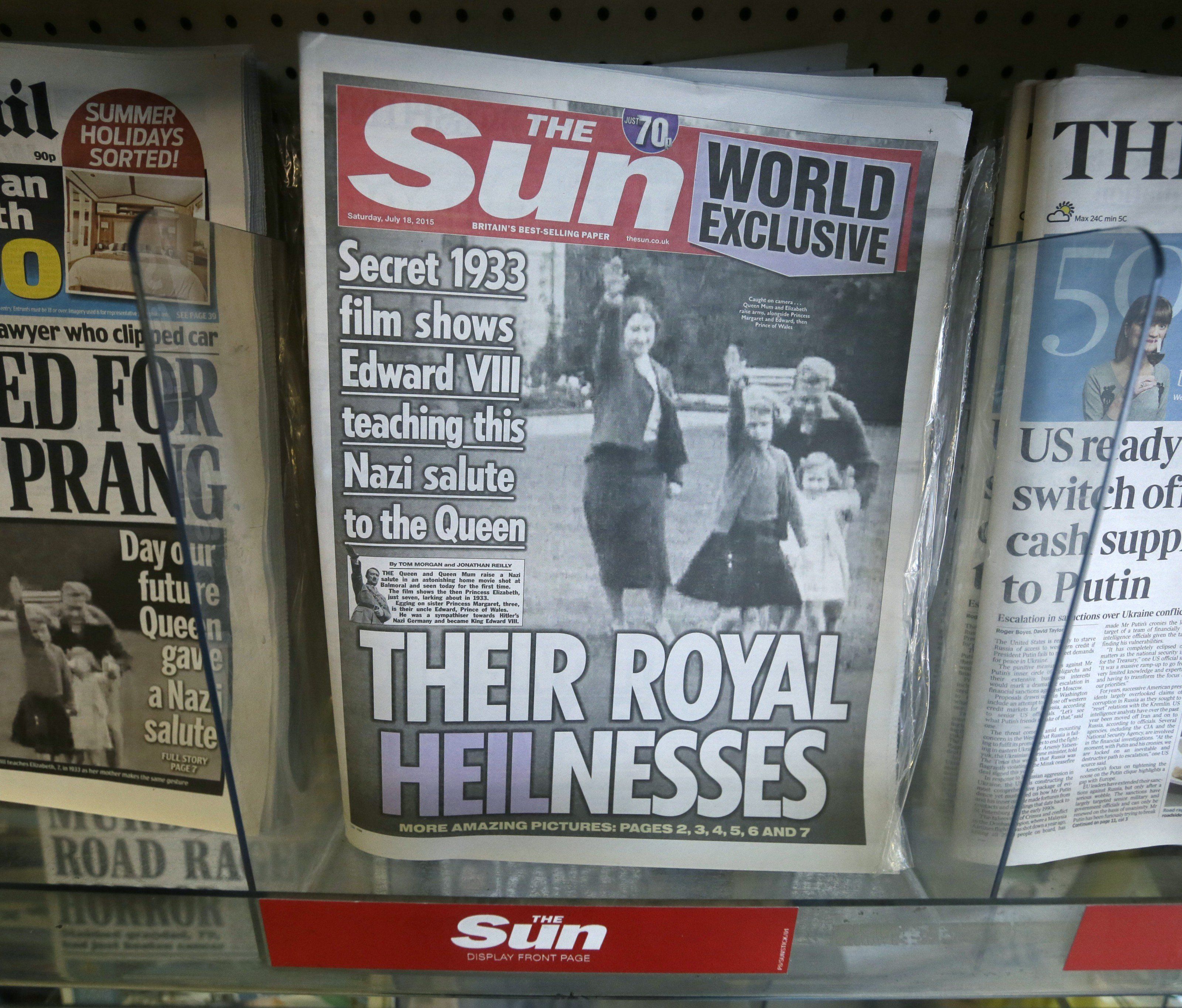 Rolle von König Georg VI. "umstritten". Rolle von König Georg VI. "umstritten".