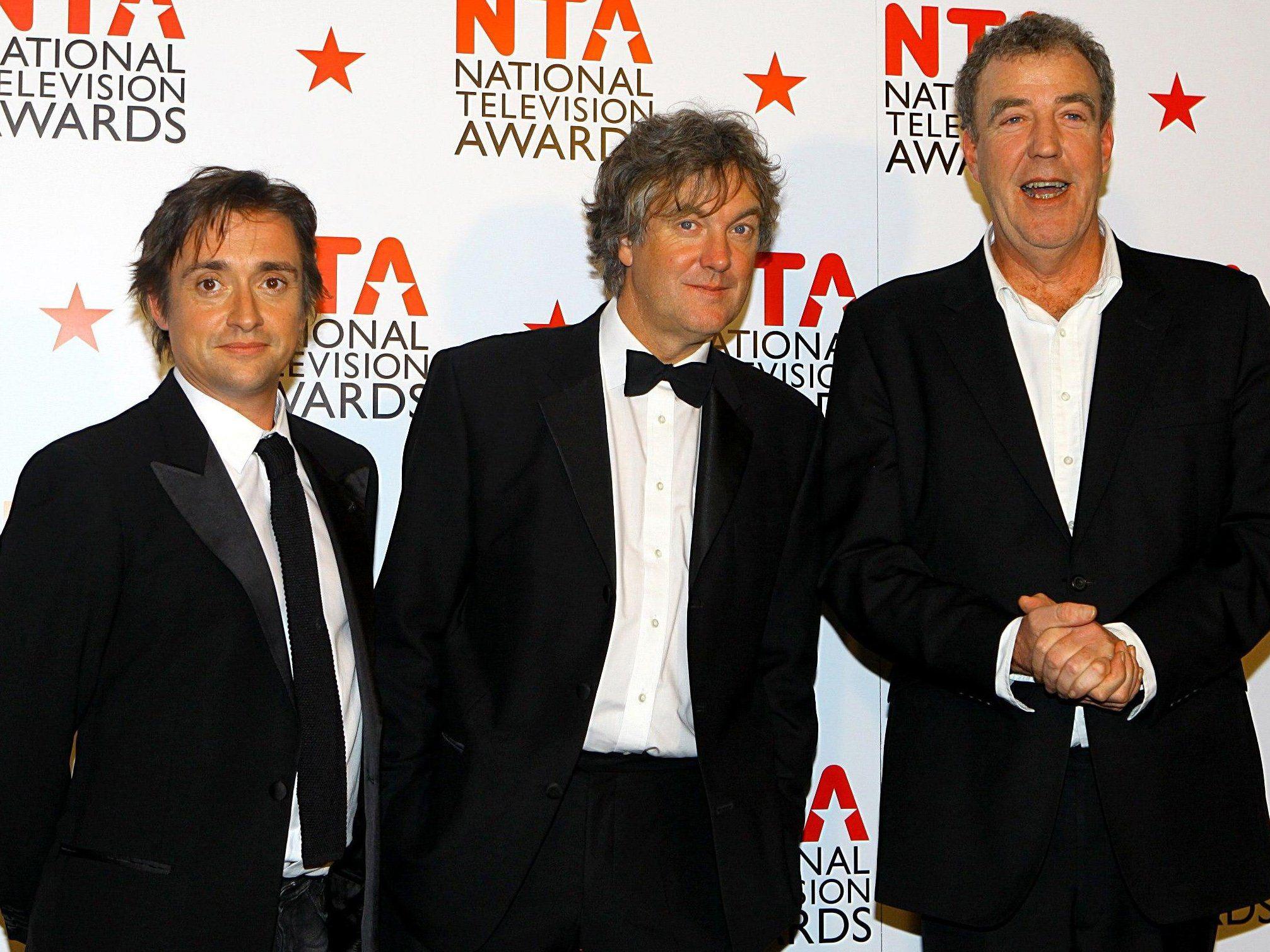 Richard Hammond, James May und Jeremy Clarkson haben den Vertrag unterschrieben Richard Hammond, James May und Jeremy Clarkson haben den Vertrag unterschrieben