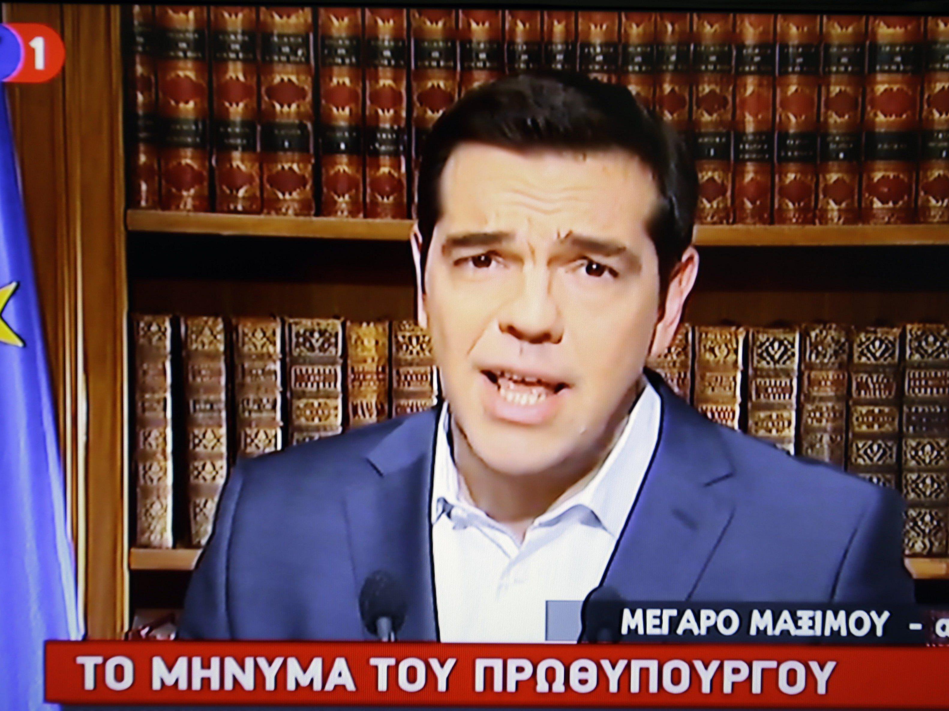 Tsipras: Es bleibt beim "Nein".