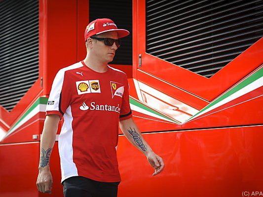 Räikkönen bleibt ganz in Rot