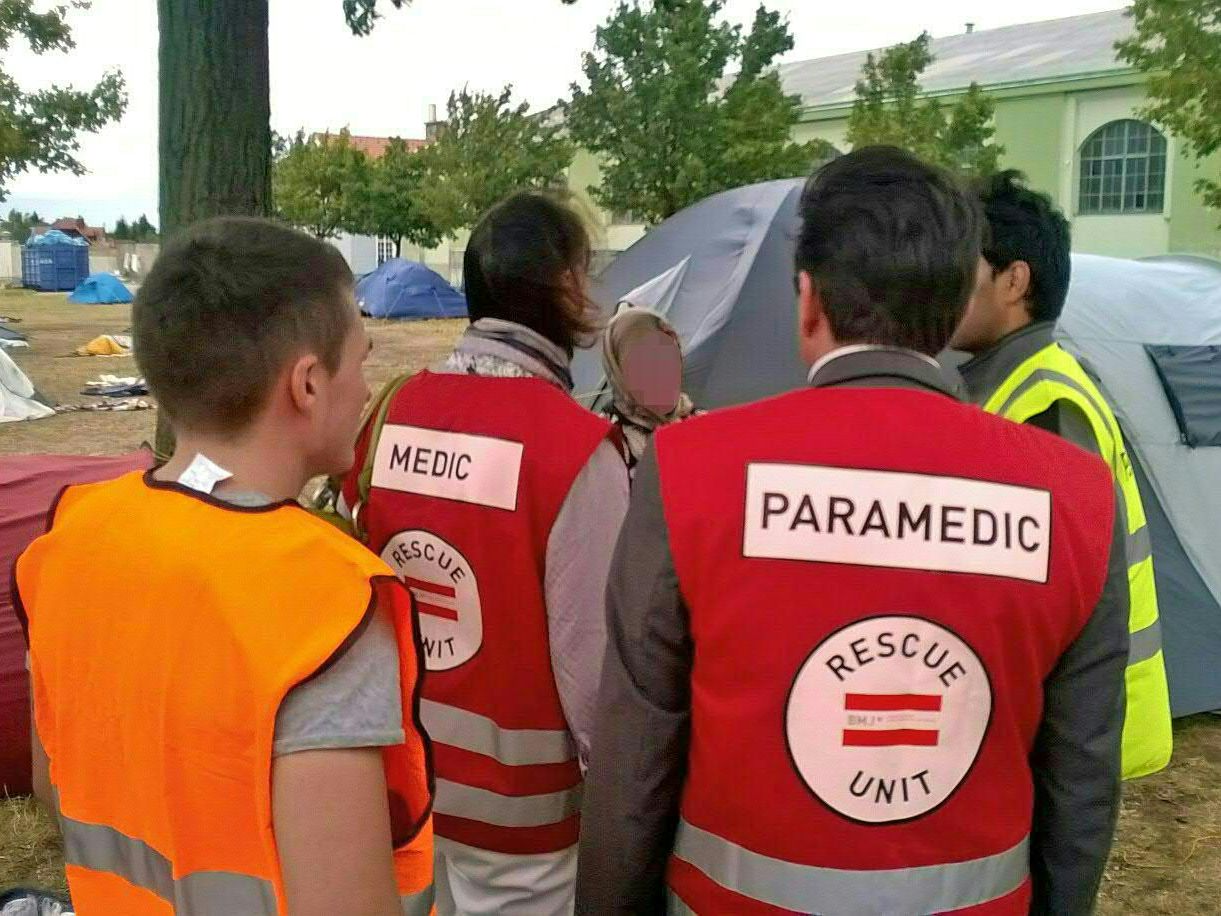 Die Flüchtlinge in Traiskirchen werden medizinisch betreut. Die Flüchtlinge in Traiskirchen werden medizinisch betreut.