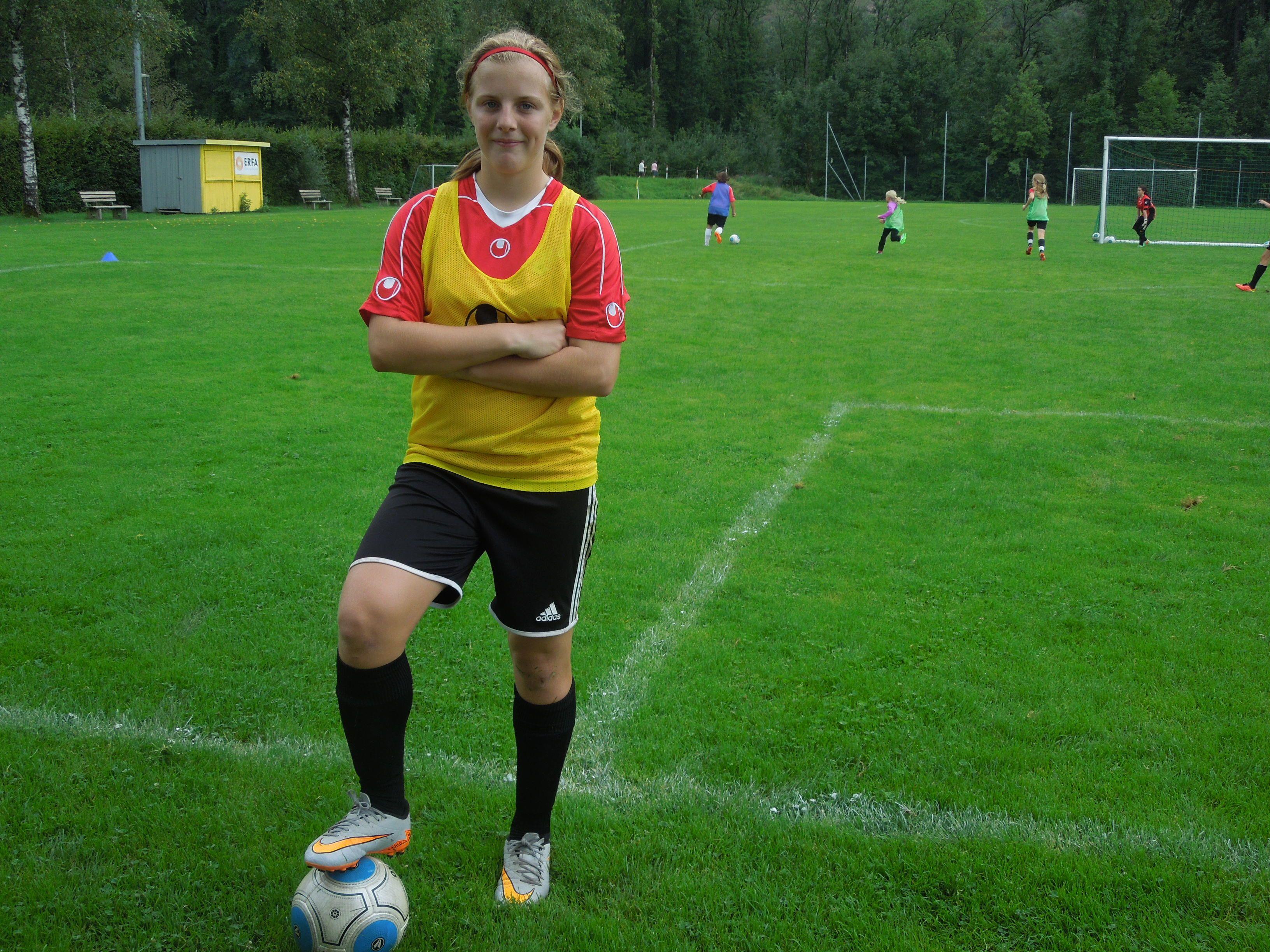 Celine Diem gehört zu den Nachwuchshoffnungen im Ländle Frauenfußball.