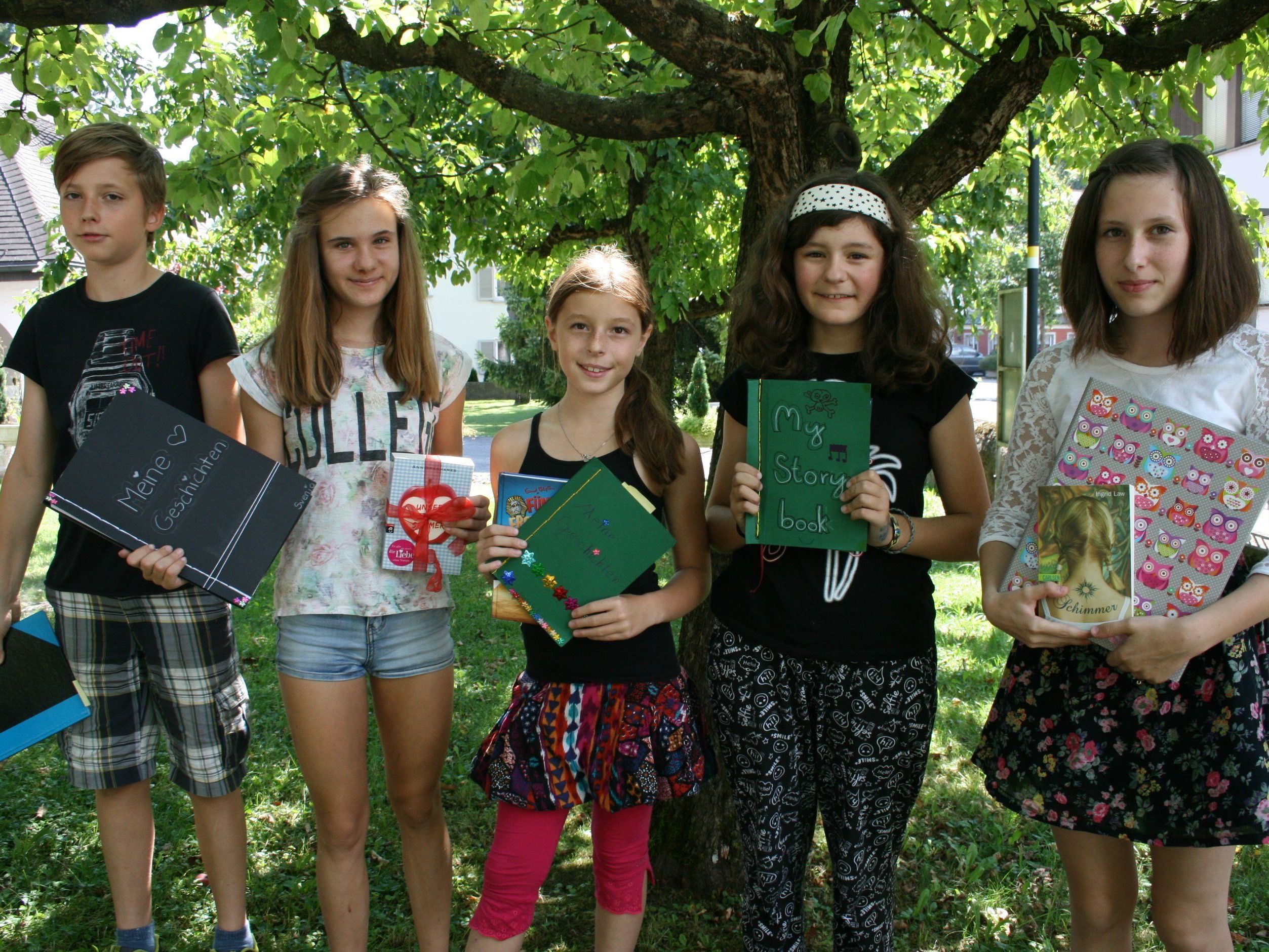 Sommerschreibwerkstatt für Kinder im Schlosserhus Rankweil. Sommerschreibwerkstatt für Kinder im Schlosserhus Rankweil.