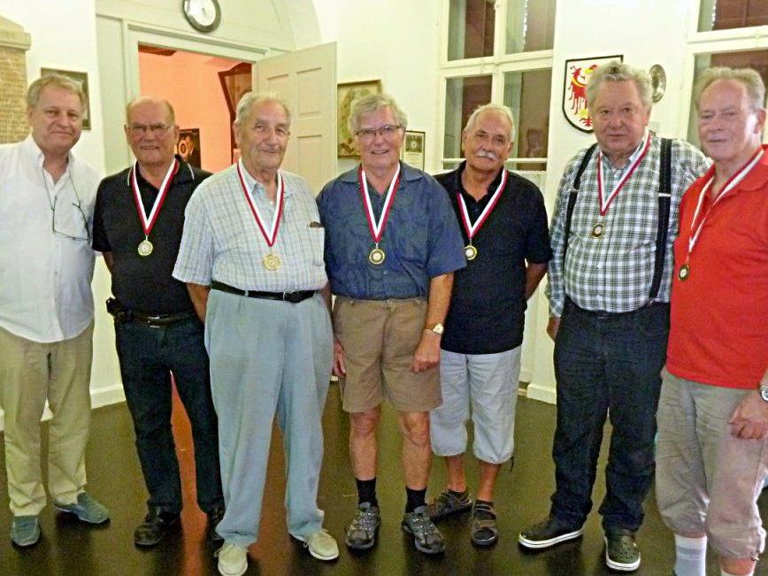 vl. Ing. Reinhold Gruber, Josef Kohler, Helmut Sinz, Bruno Dreher, Georg Macek, Hubert Steurer u. Werner Mohr.