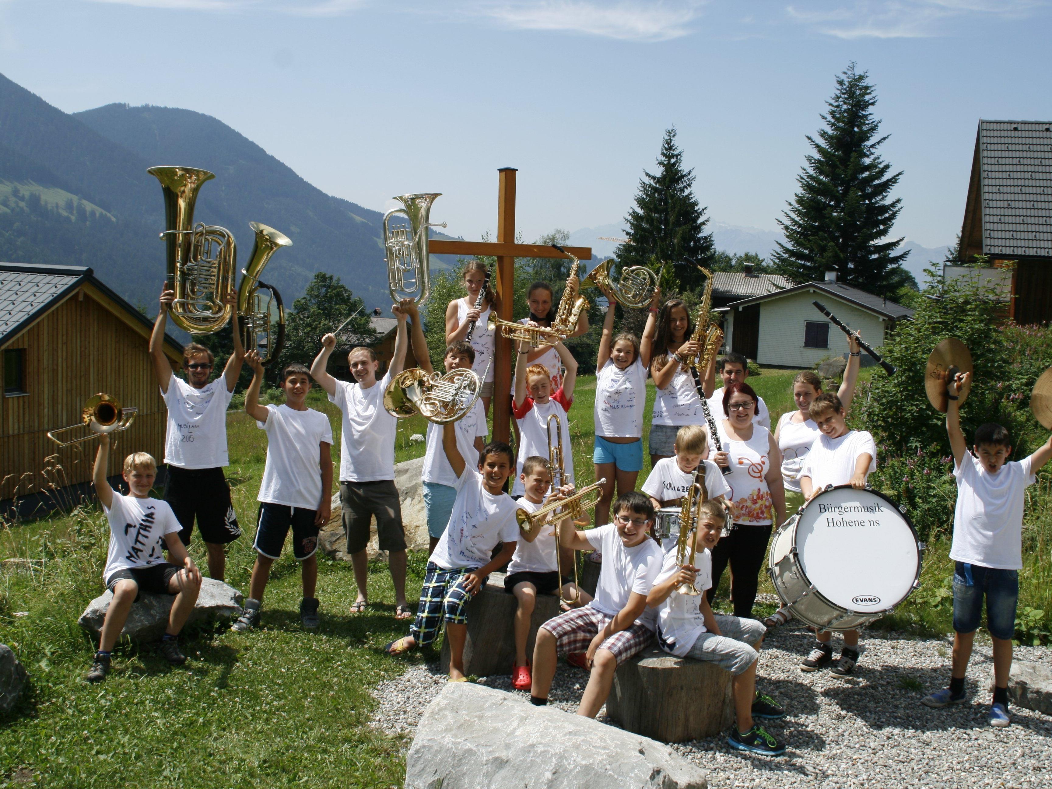 Jugendlager der Bürgermusik Hohenems