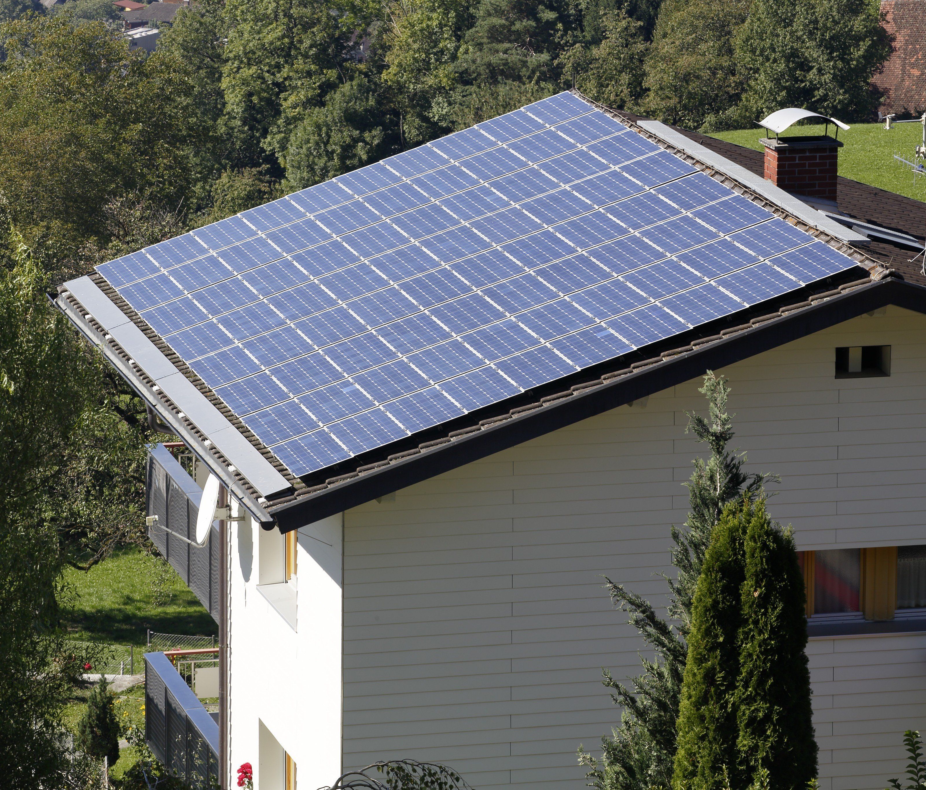 PV Anlage auf Privathaus PV Anlage auf Privathaus