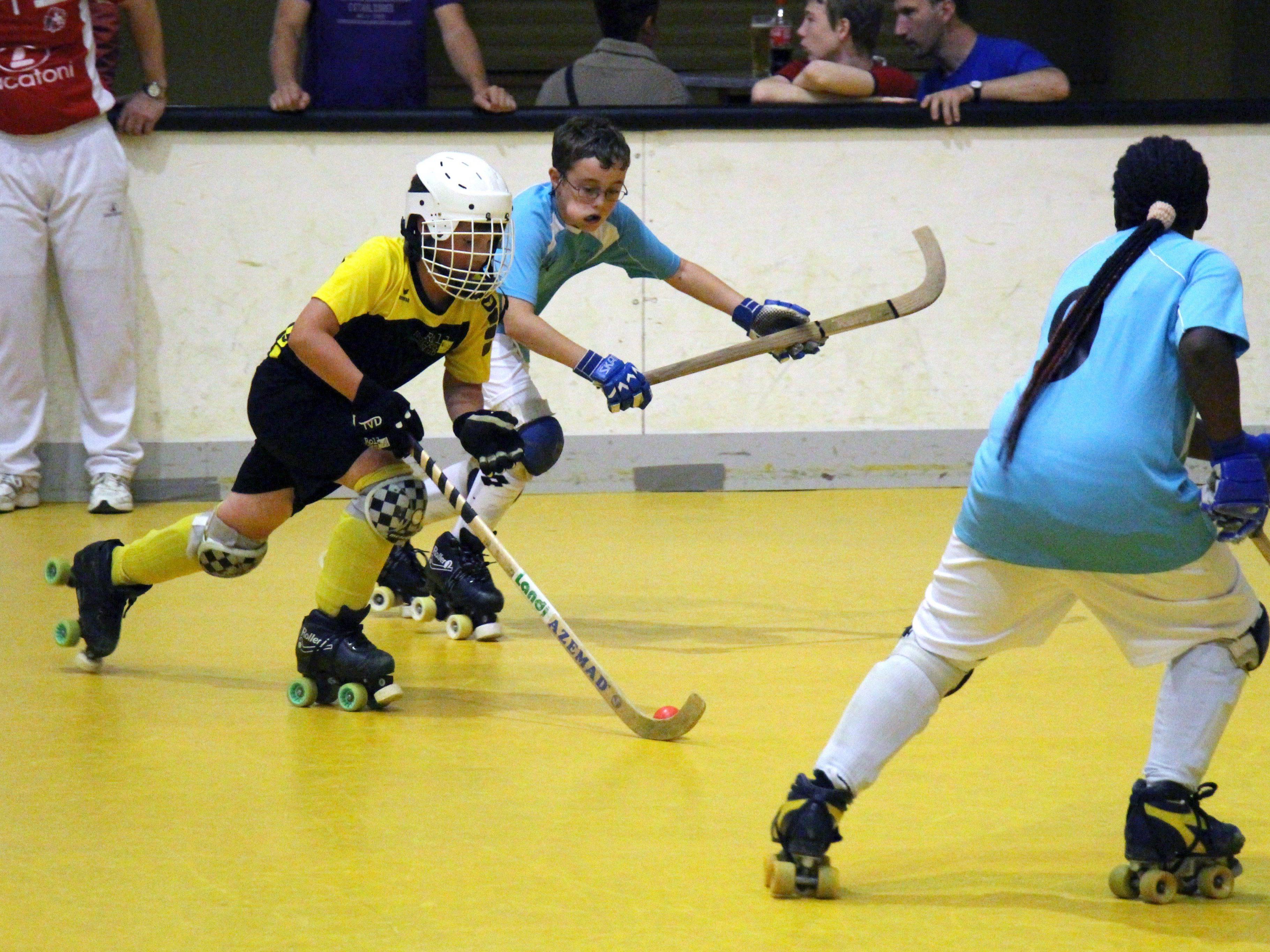 Das Turnier in der Stadthalle war gleichzeitig eine tolle Werbung für den Rollhockeysport.