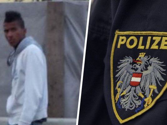 Die Polizei sucht diesen Mann. Die Polizei sucht diesen Mann.