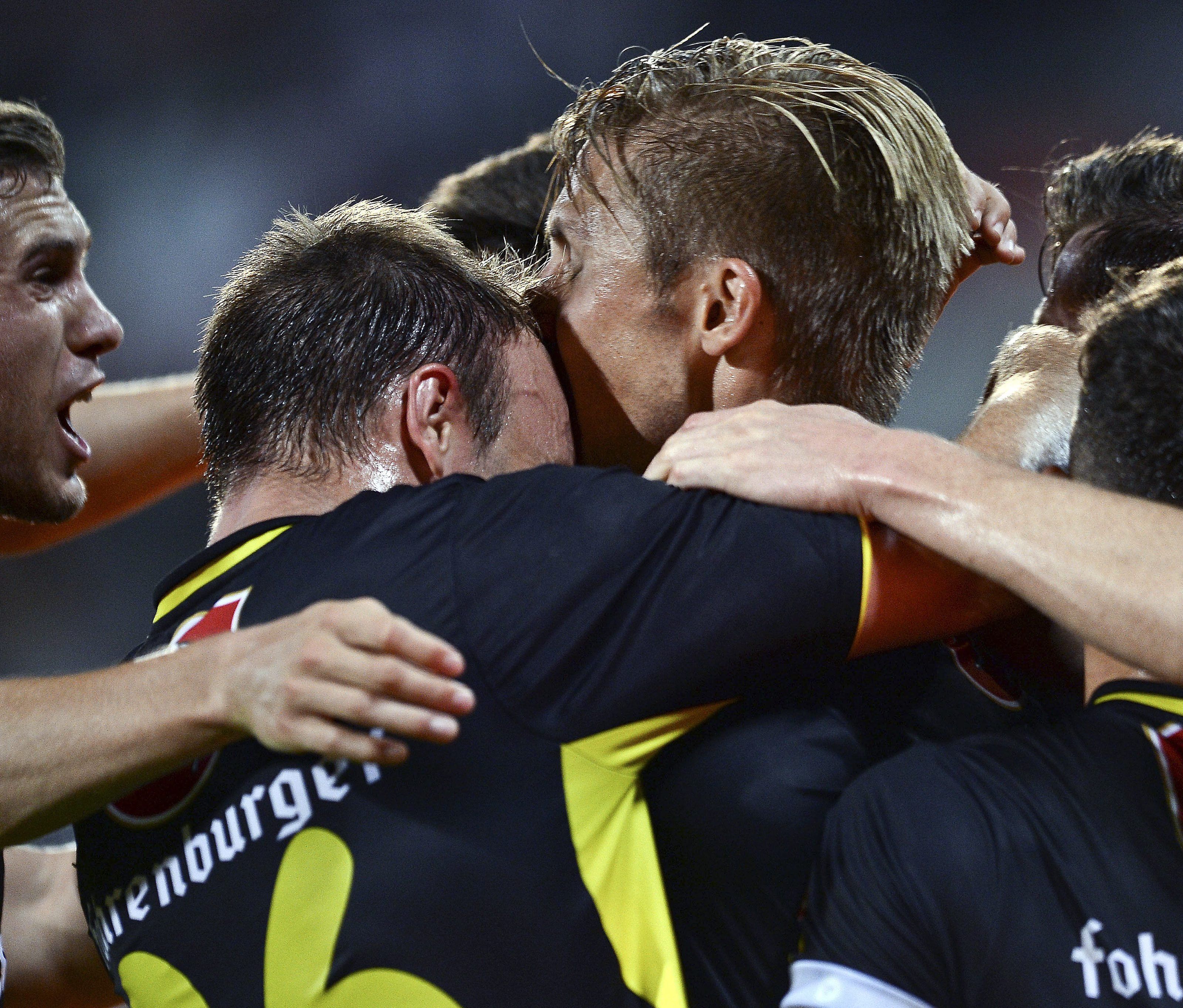 Die Vorarlberger bestreiten ihr erste Duell mit Belenenses Lissabon am Donnerstag, 20. August, im Innsbrucker Tivoli-Stadion um 20.30 Uhr. Die Vorarlberger bestreiten ihr erste Duell mit Belenenses Lissabon am Donnerstag, 20. August, im Innsbrucker Tivoli-Stadion um 20.30 Uhr.