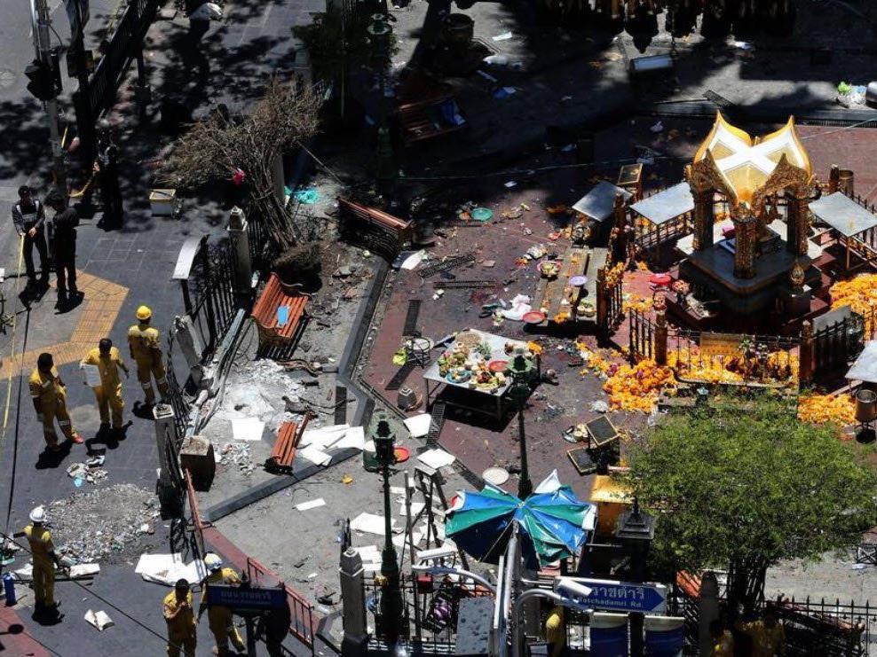 22 Tote nach Terroranschlag in Bangkok