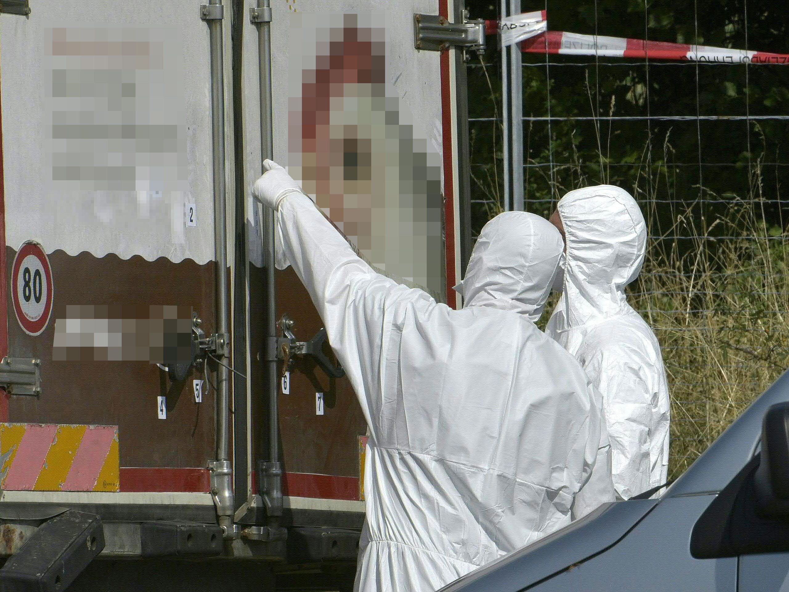 Das in der "Krone" veröffentlichte Foto gab den Blick ins Innere des Lkw frei. Das in der "Krone" veröffentlichte Foto gab den Blick ins Innere des Lkw frei.