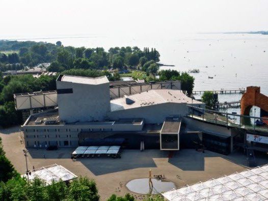 Luftaufnahme Festspielhaus Bregenz