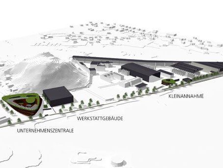 In Götzis wird eine der modernsten Recyclingzentralen in Europa entstehen. In Götzis wird eine der modernsten Recyclingzentralen in Europa entstehen.