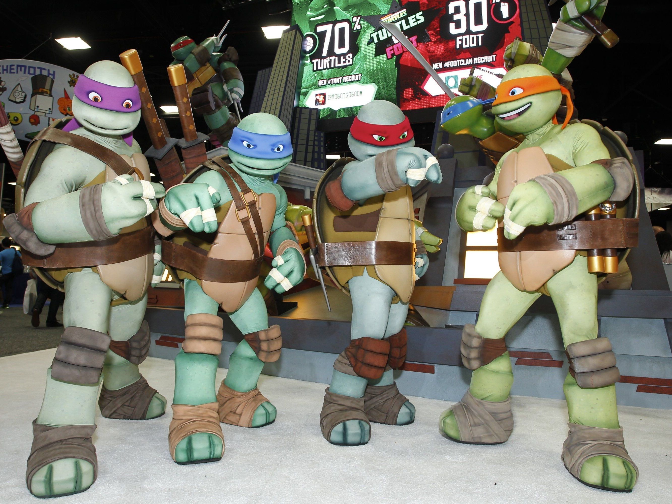 Nic Vargus wird als Ninja Turtle zum Altar schreiten Nic Vargus wird als Ninja Turtle zum Altar schreiten