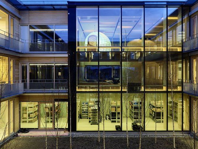 Omicron-Campus in Klaus. Omicron-Campus in Klaus.