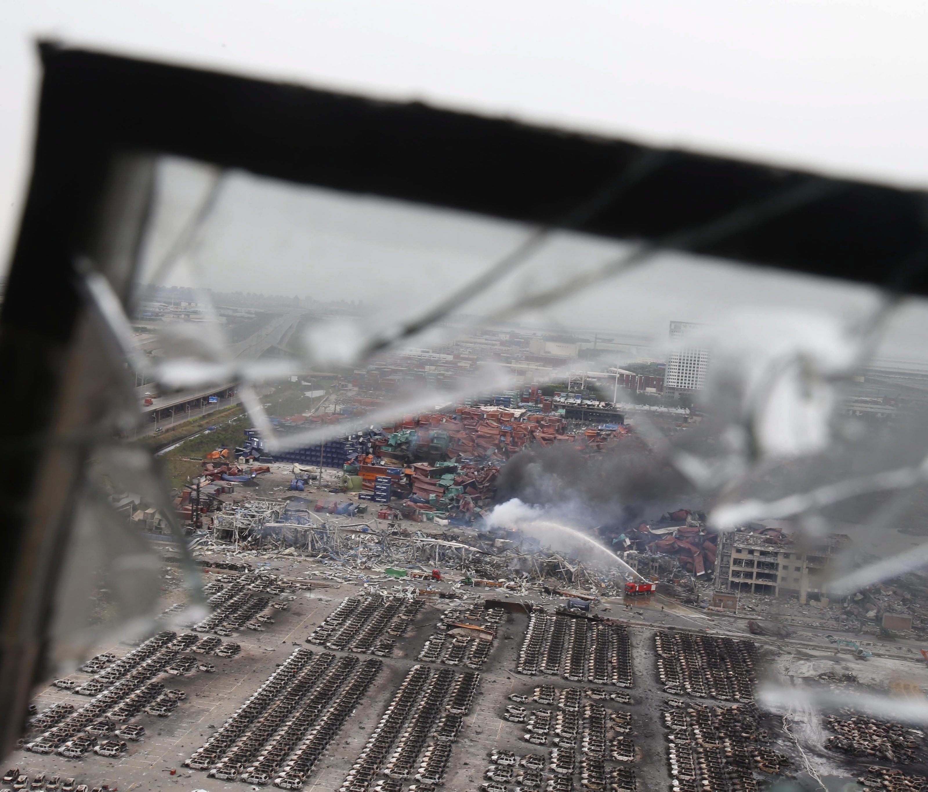 Wieder Explosionen in Tianjin - Evakuierungen nach neuen Detonationen Wieder Explosionen in Tianjin - Evakuierungen nach neuen Detonationen