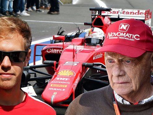 Zoff in der Formel-1 zwischen Sebastian Vettel und Niki Lauda. Zoff in der Formel-1 zwischen Sebastian Vettel und Niki Lauda.