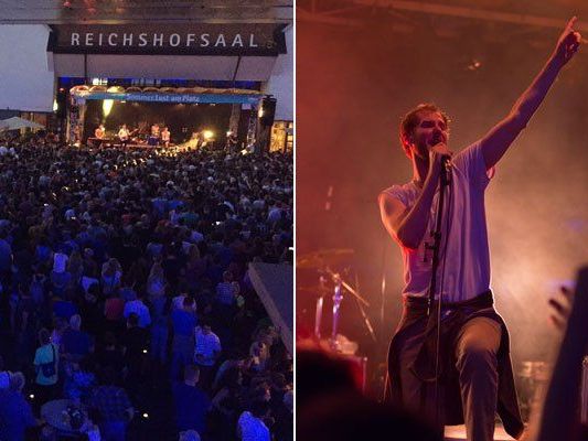 Wanda begeisterten bei Sommer.Lust am Platz Wanda begeisterten bei Sommer.Lust am Platz