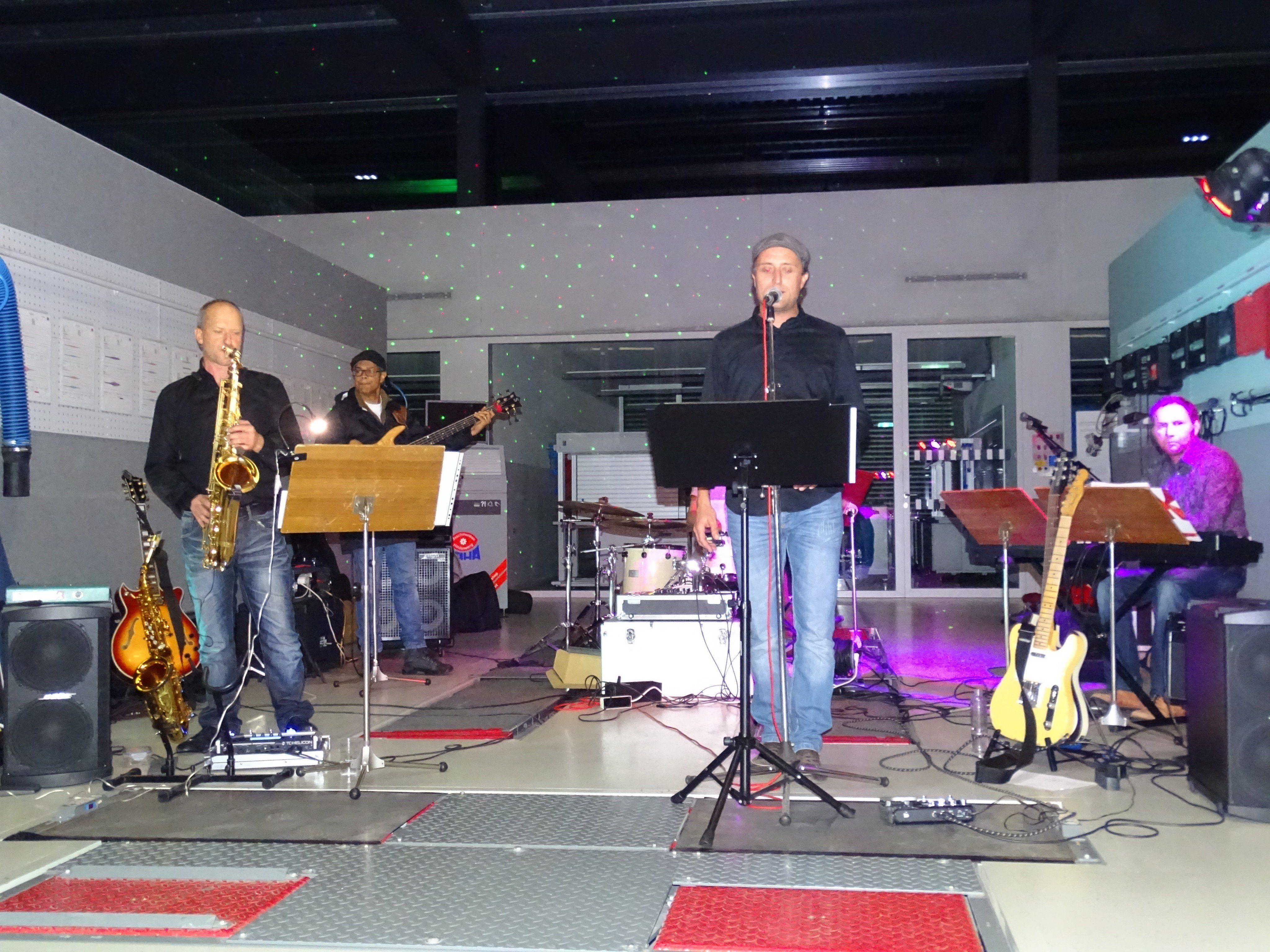 Die Jazz-Formation „Lou runs the bases“ eröffnete das erste Event des "Klang Sektor Bludenz".
