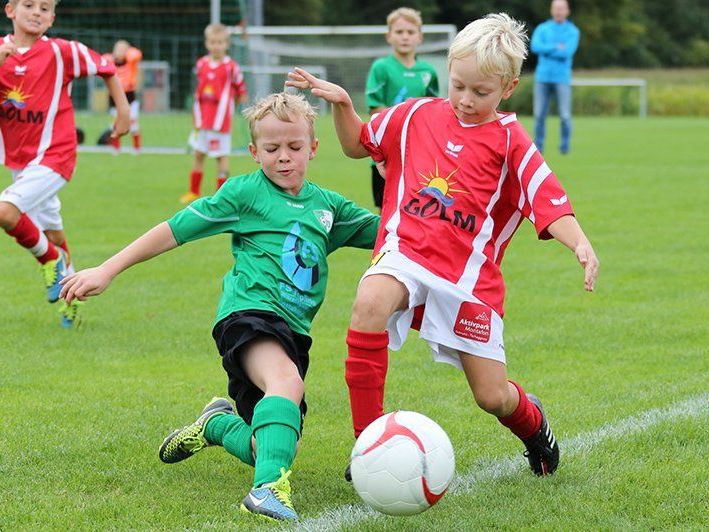 Im Spiel der U9 wurde voller Einsatz gezeigt Im Spiel der U9 wurde voller Einsatz gezeigt