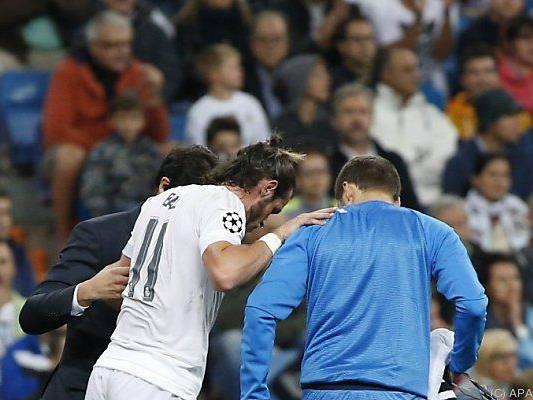 Gareth Bale verletzte sich im Spiel gegen Schachtar Donezk