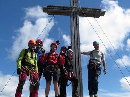 Naturfreundegruppe auf der Ballunspitze 2.671 m