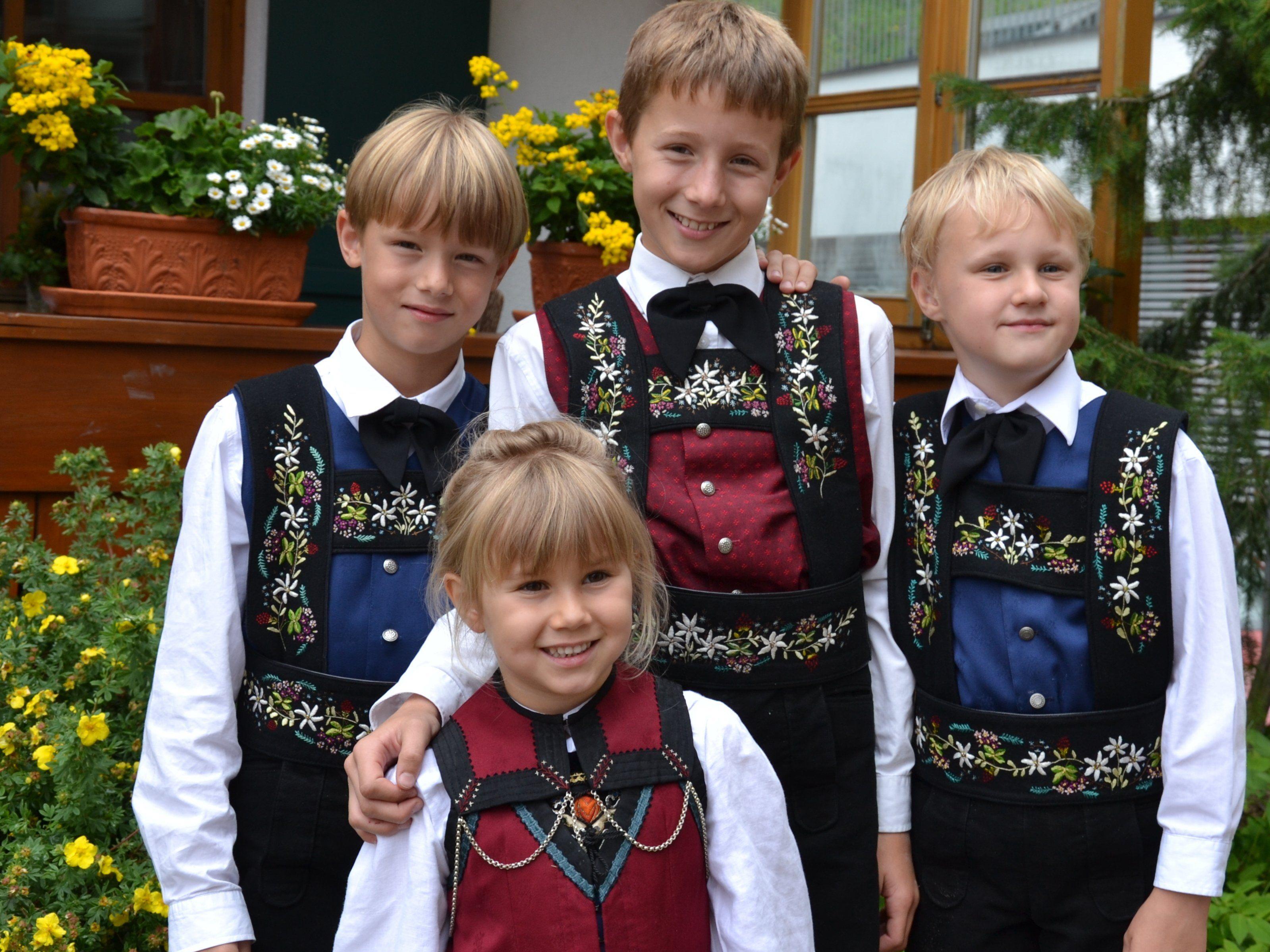 Die Trachtengruppe Laterns lädt zum traditionellen Erntedankfest in die Berggemeinde ein.