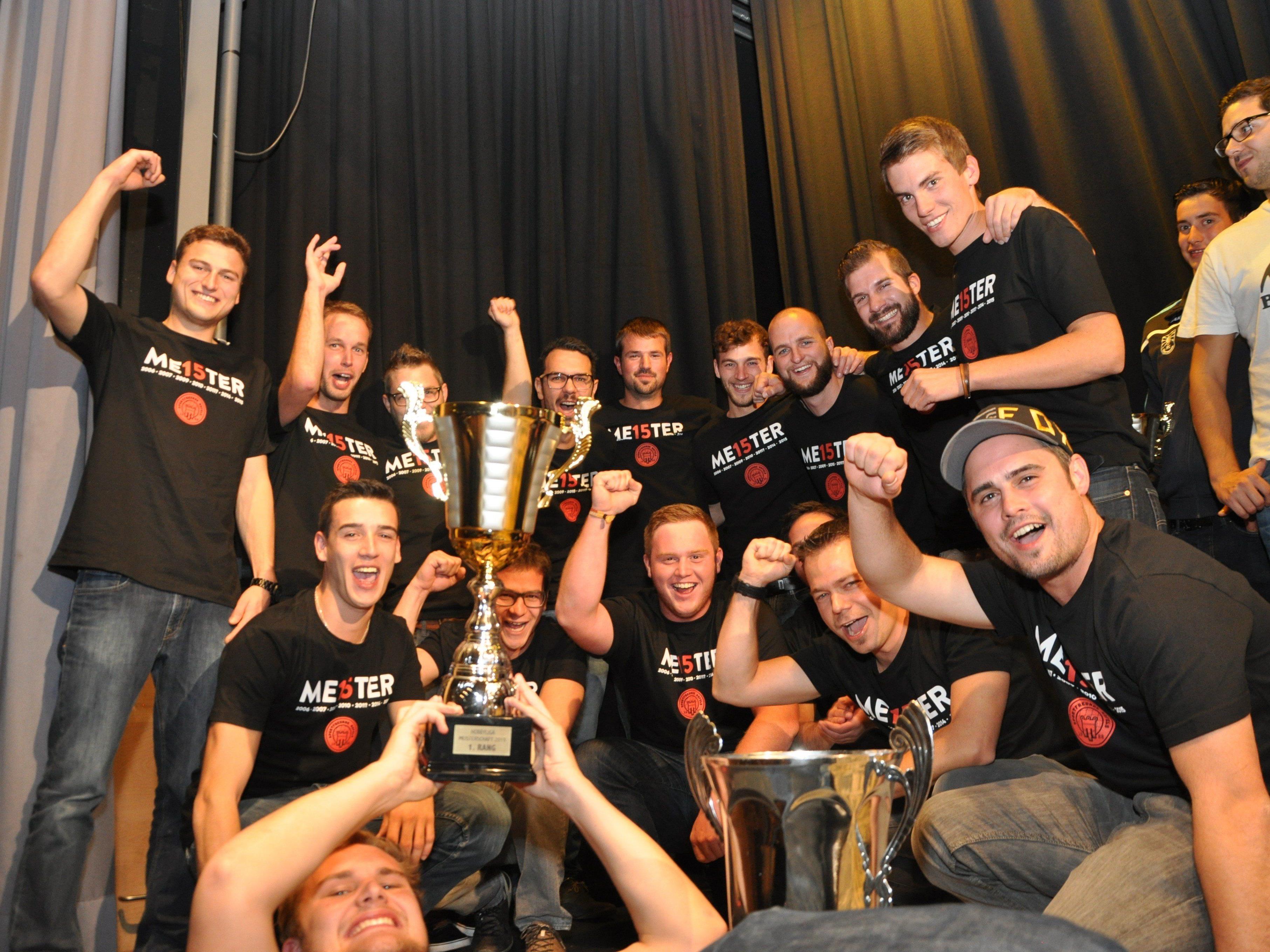 Die Sportfreund Nofels gewannen den Hobbyliga Titel 2015