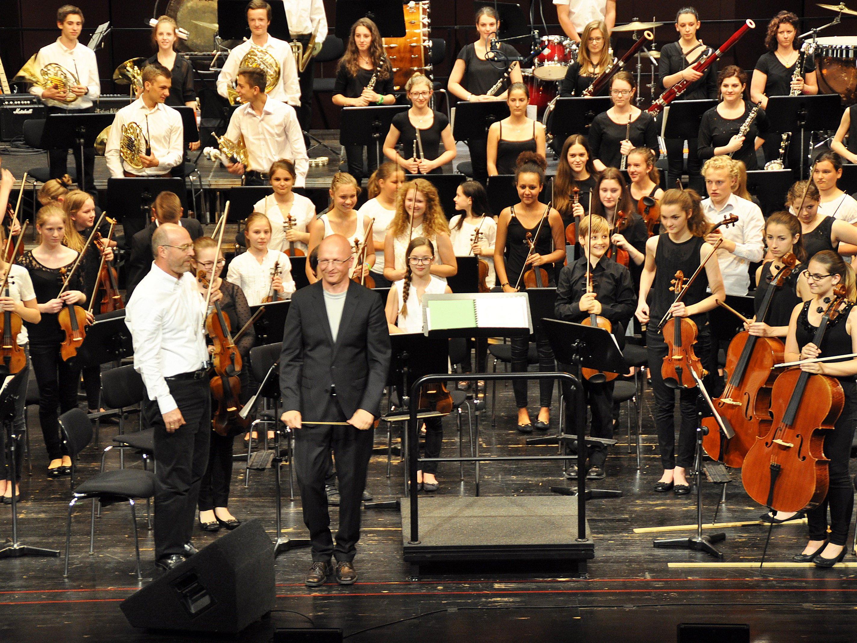 Zum Ferienende fand die traditionelle Werkwoche des Jugendsinfonieorchesters Dornbirn in Bizau statt.