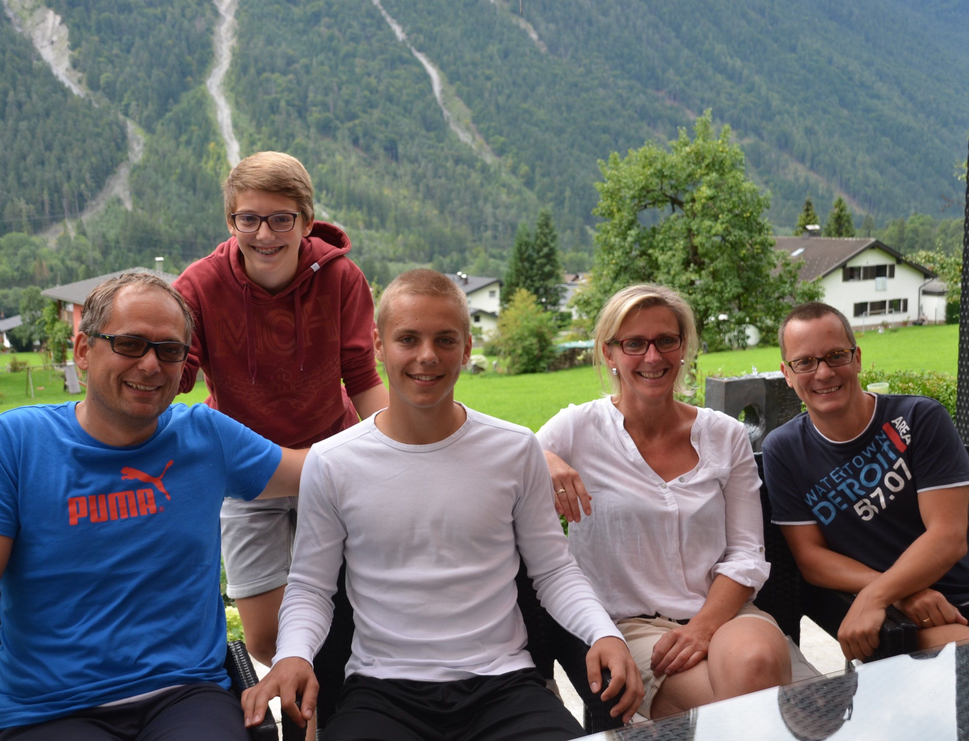 Leonardo Zottele freut sich, wenn er Zeit mit seiner Familie verbringen kann. Leonardo Zottele freut sich, wenn er Zeit mit seiner Familie verbringen kann.