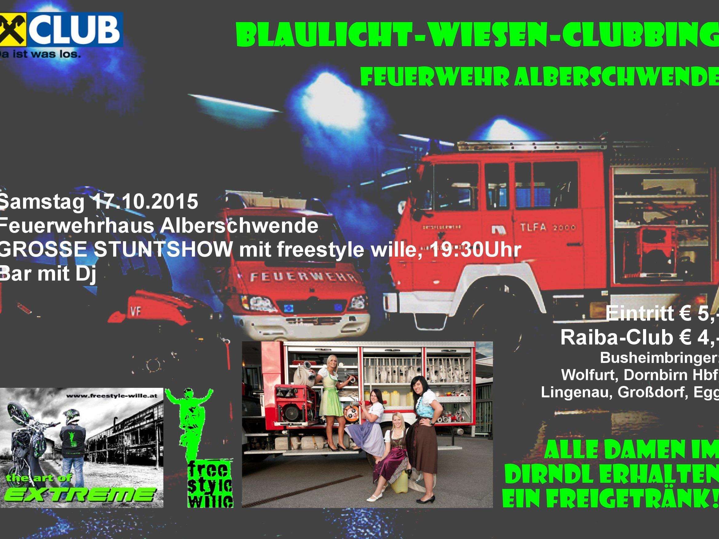 Blaulicht-Wiesen-Clubbing 2015