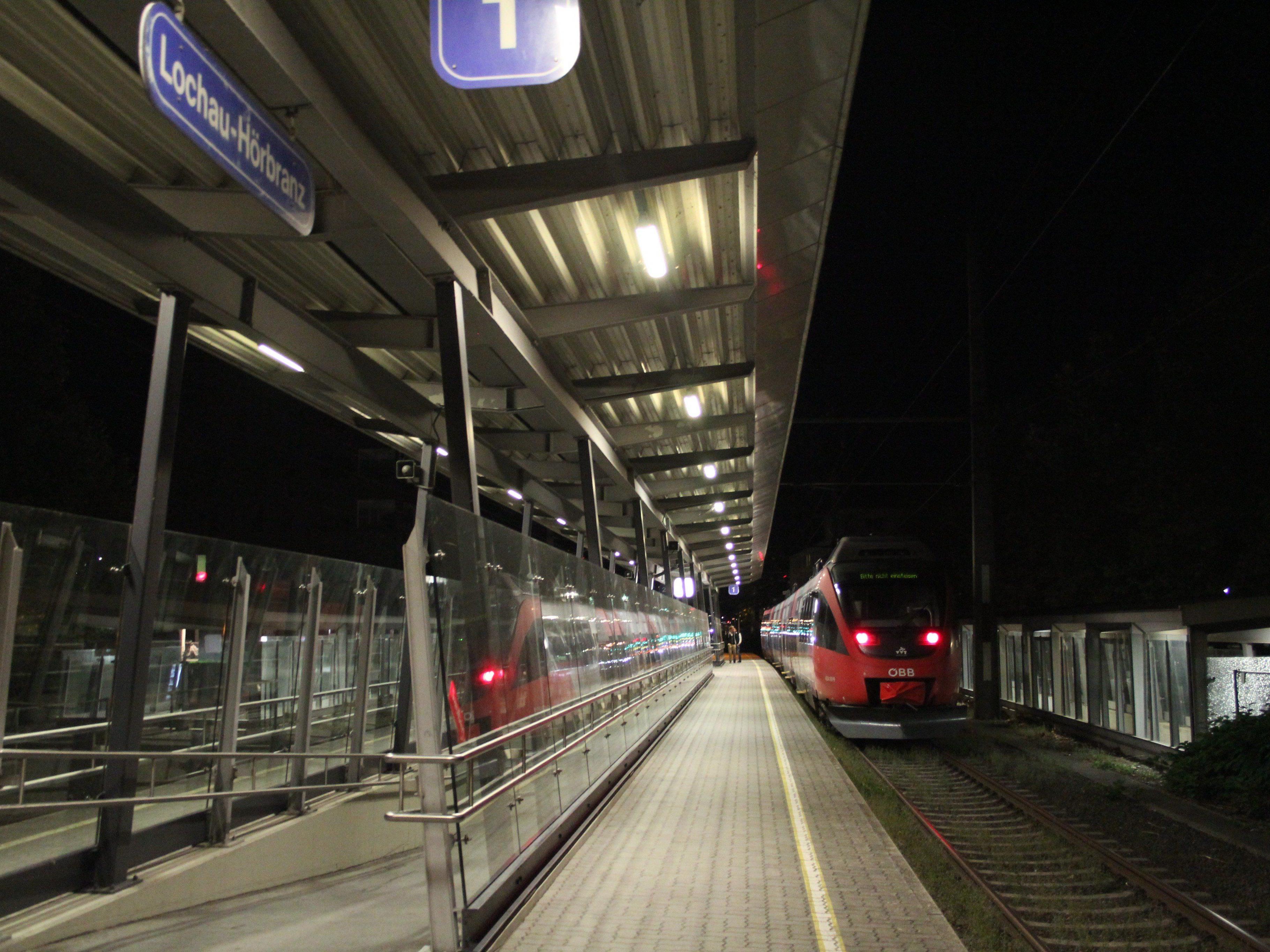 Derzeit ist Lochau der Endbahnhof der ÖBB.