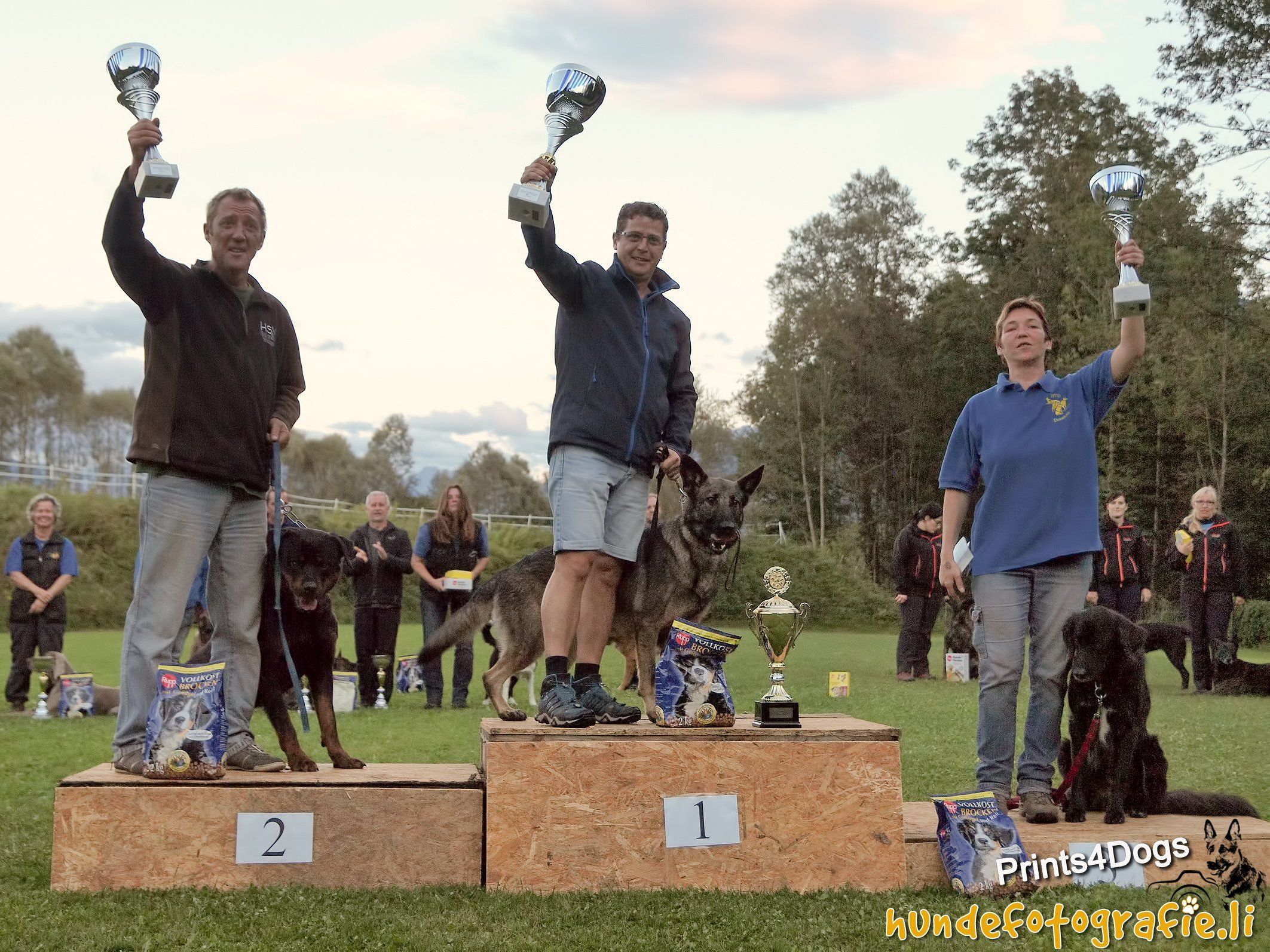 BGH3- Sieger Röbi Huber mit Roxy/ HSV Rankweil BGH3- Sieger Röbi Huber mit Roxy/ HSV Rankweil