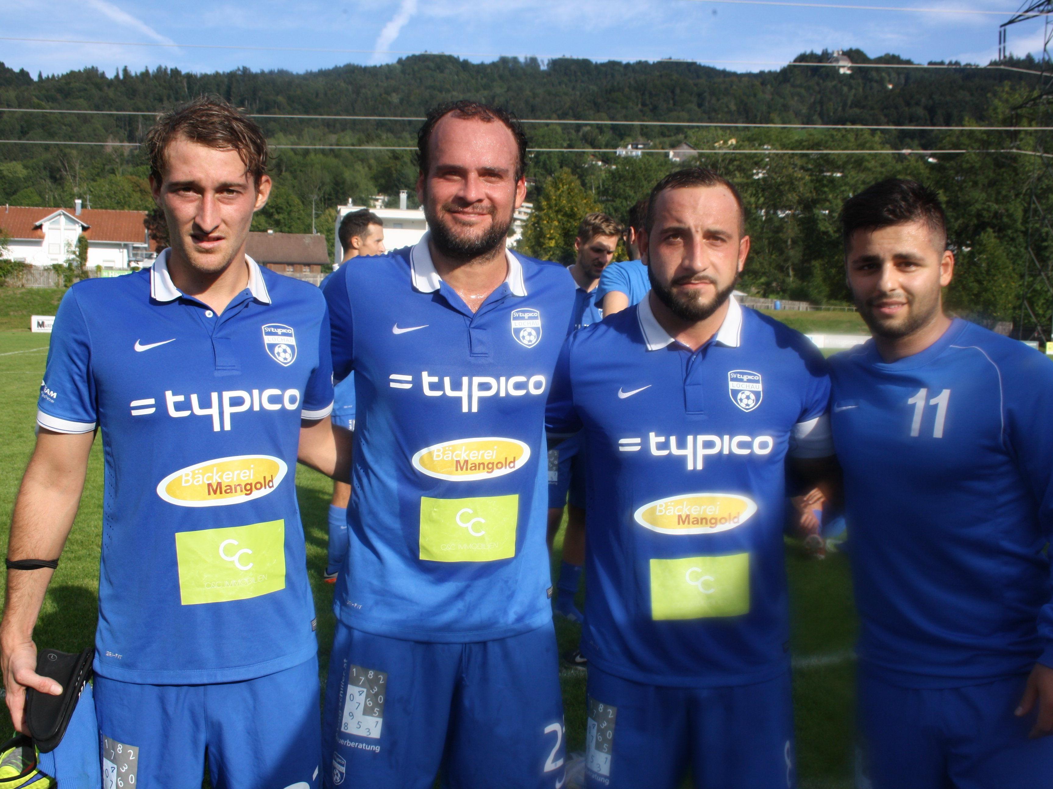 Julian Sterlika, Spielertrainer Pablo Antonio Chinchilla Vega, Kapitän Marco Marinkovic und Stefan Stojanovic konnten sich als Torschützen feiern lassen.