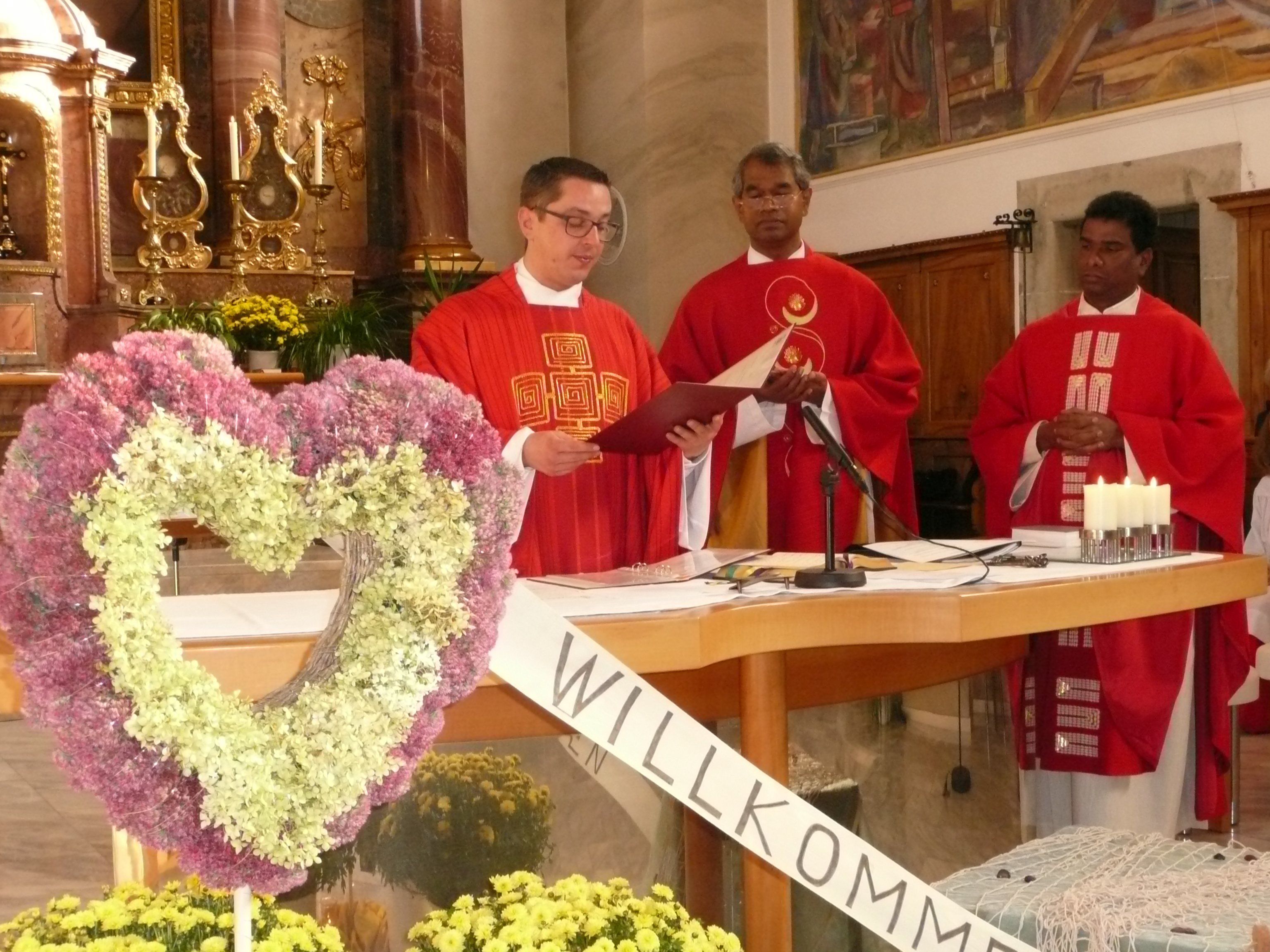 Pfarreinführung in Satteins Pfarreinführung in Satteins