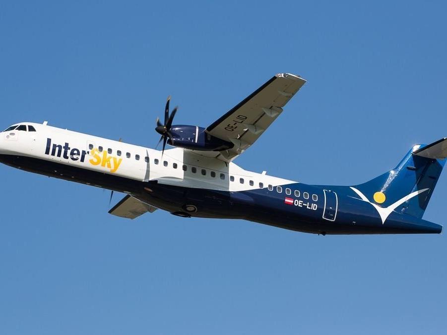 Die Fluglinie InterSky wird verkauft. Die Fluglinie InterSky wird verkauft.