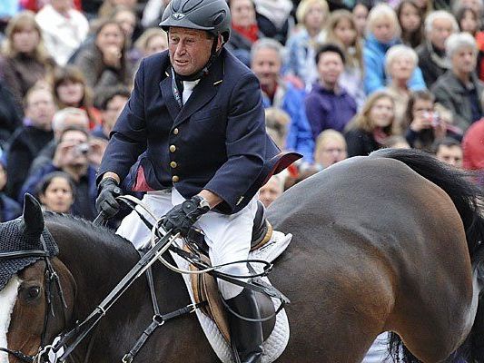 Der österreichische Springreiter Hugo Simon kann heuer nicht am Vienna Masters teilnehmen Der österreichische Springreiter Hugo Simon kann heuer nicht am Vienna Masters teilnehmen