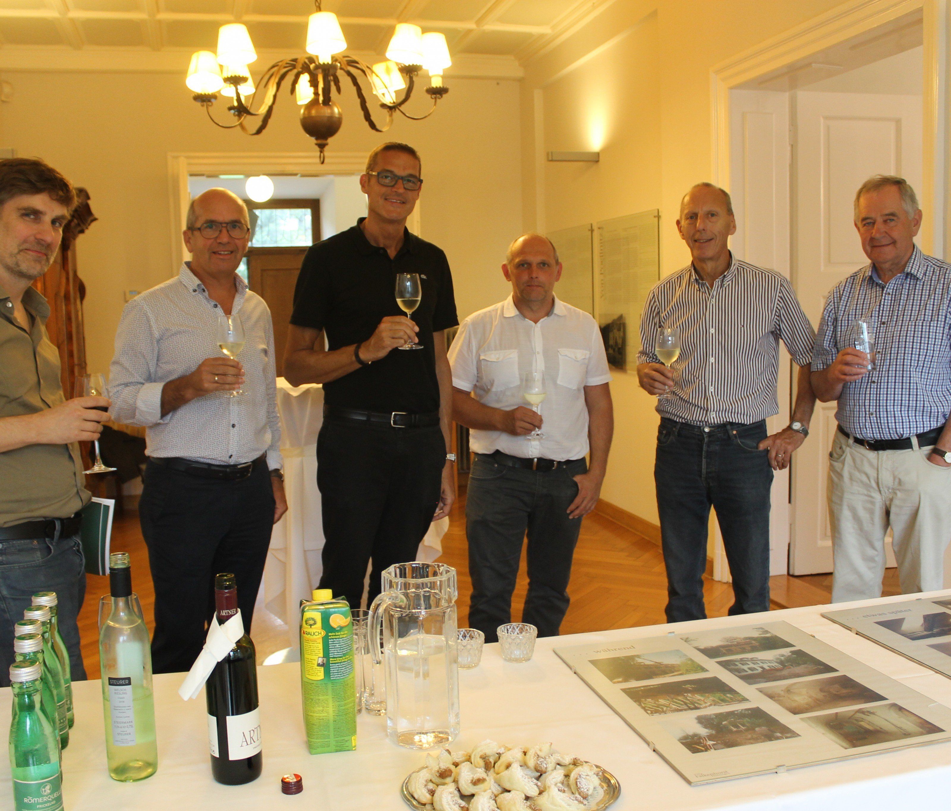 Die Besichtigung fand einen gemütlichen Ausklang Die Besichtigung fand einen gemütlichen Ausklang