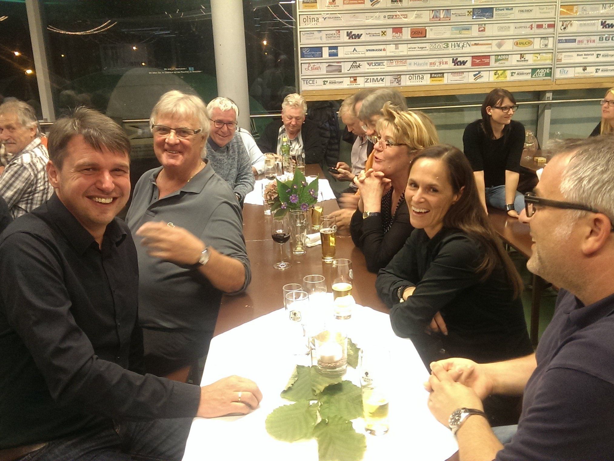 Neben Präsident Hubert Nagel und Vize Christian Ortner feierte auch Bürgermeister Dr. Kurt Fischer mit Gattin Beate mit Neben Präsident Hubert Nagel und Vize Christian Ortner feierte auch Bürgermeister Dr. Kurt Fischer mit Gattin Beate mit