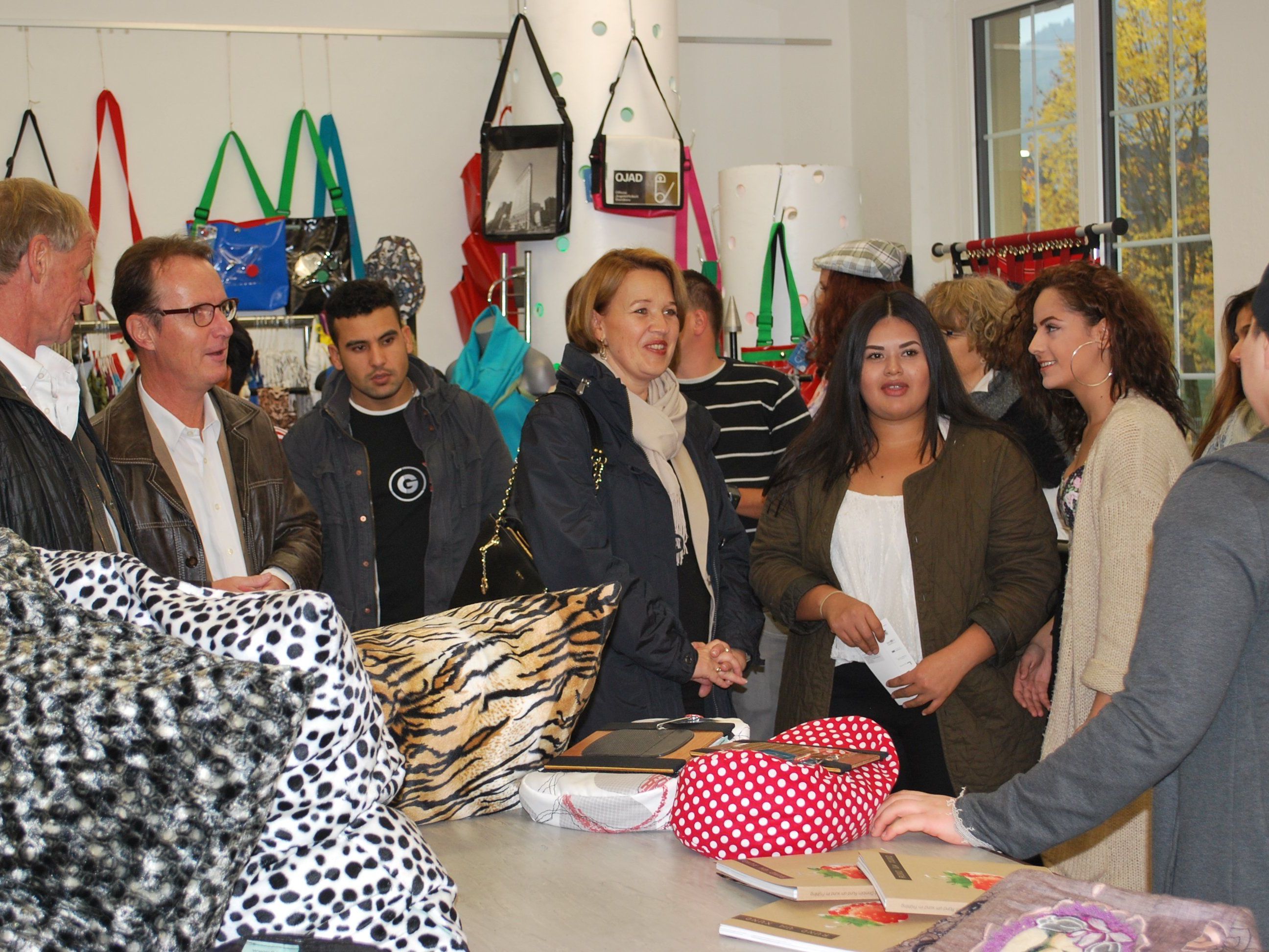 "Fritag am füfe" im Vismut, mit Bürgermeisterin Andrea Kaufmann. "Fritag am füfe" im Vismut, mit Bürgermeisterin Andrea Kaufmann.