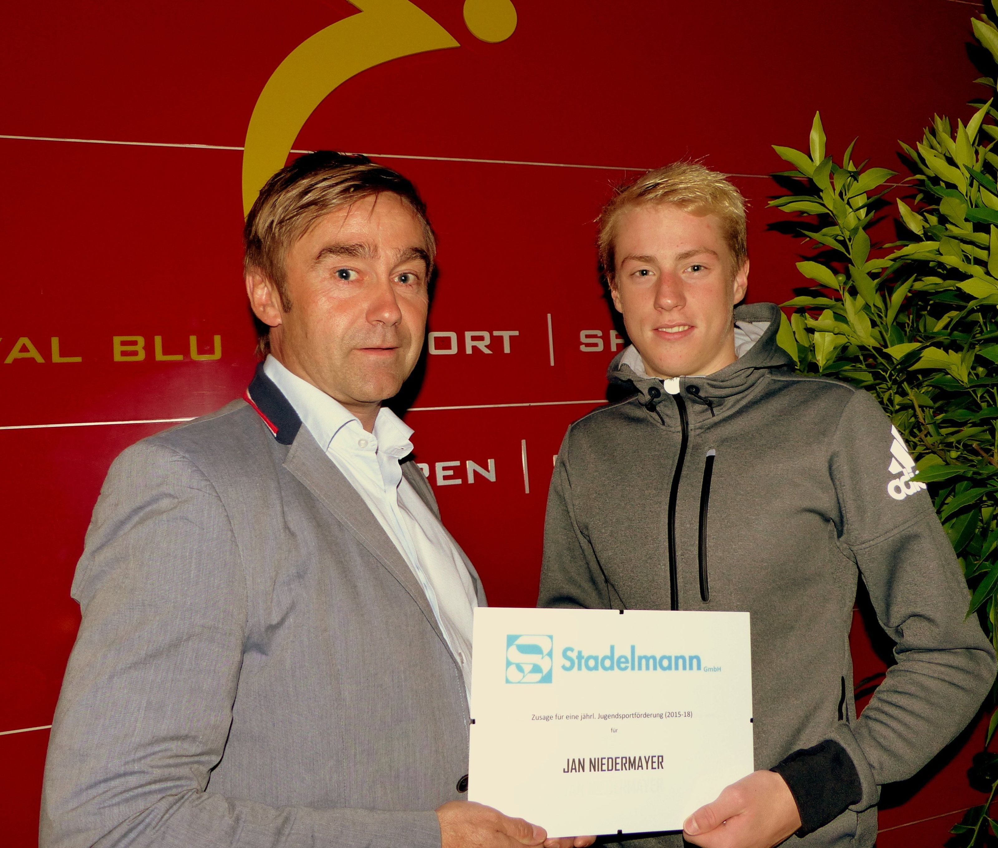 Bernd Langebner und Jan Niedermayer (v.l.) Bernd Langebner und Jan Niedermayer (v.l.)