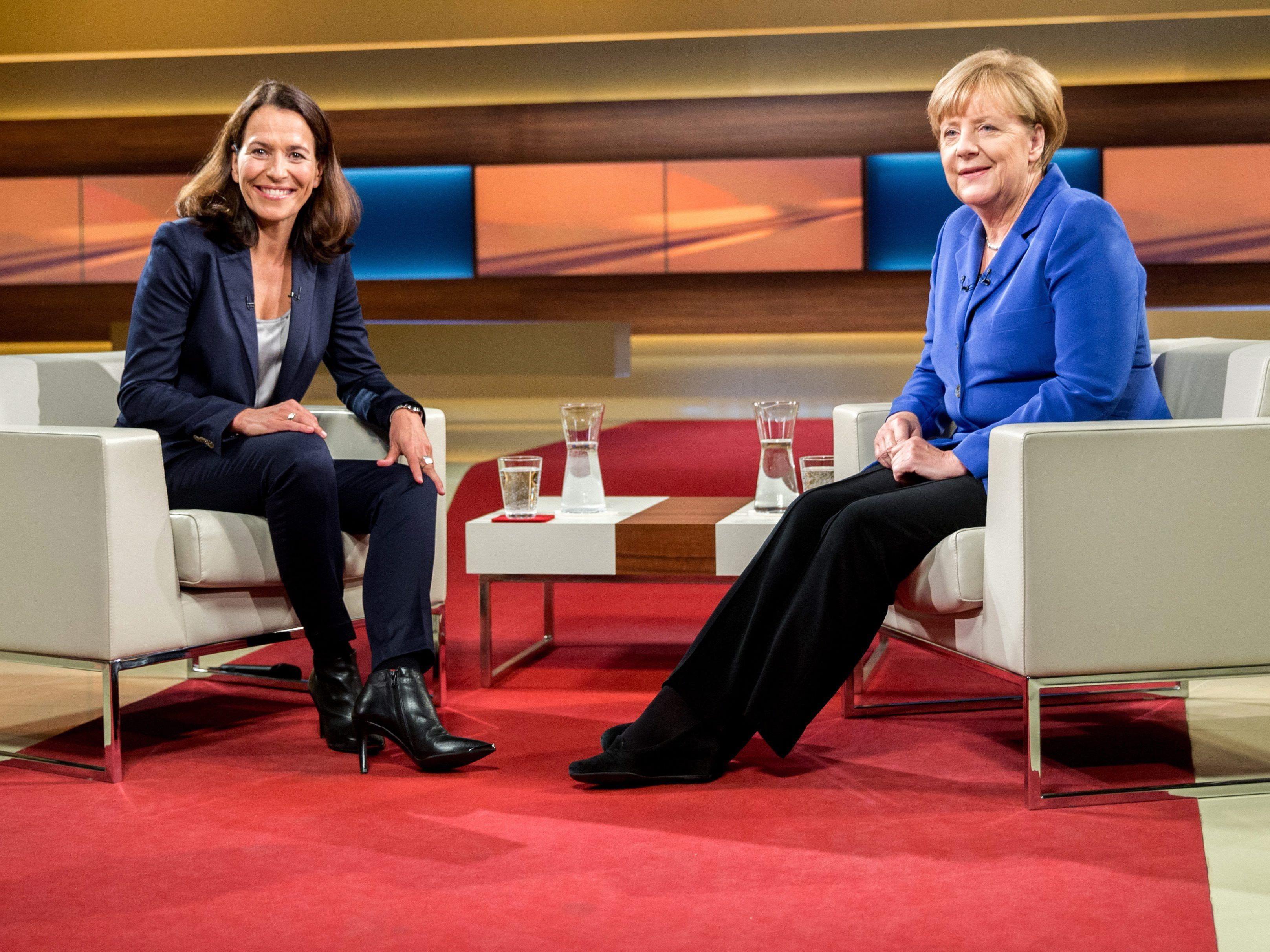 Merkel bei Anne Will: Es gibt keinen Aufnahmestopp.