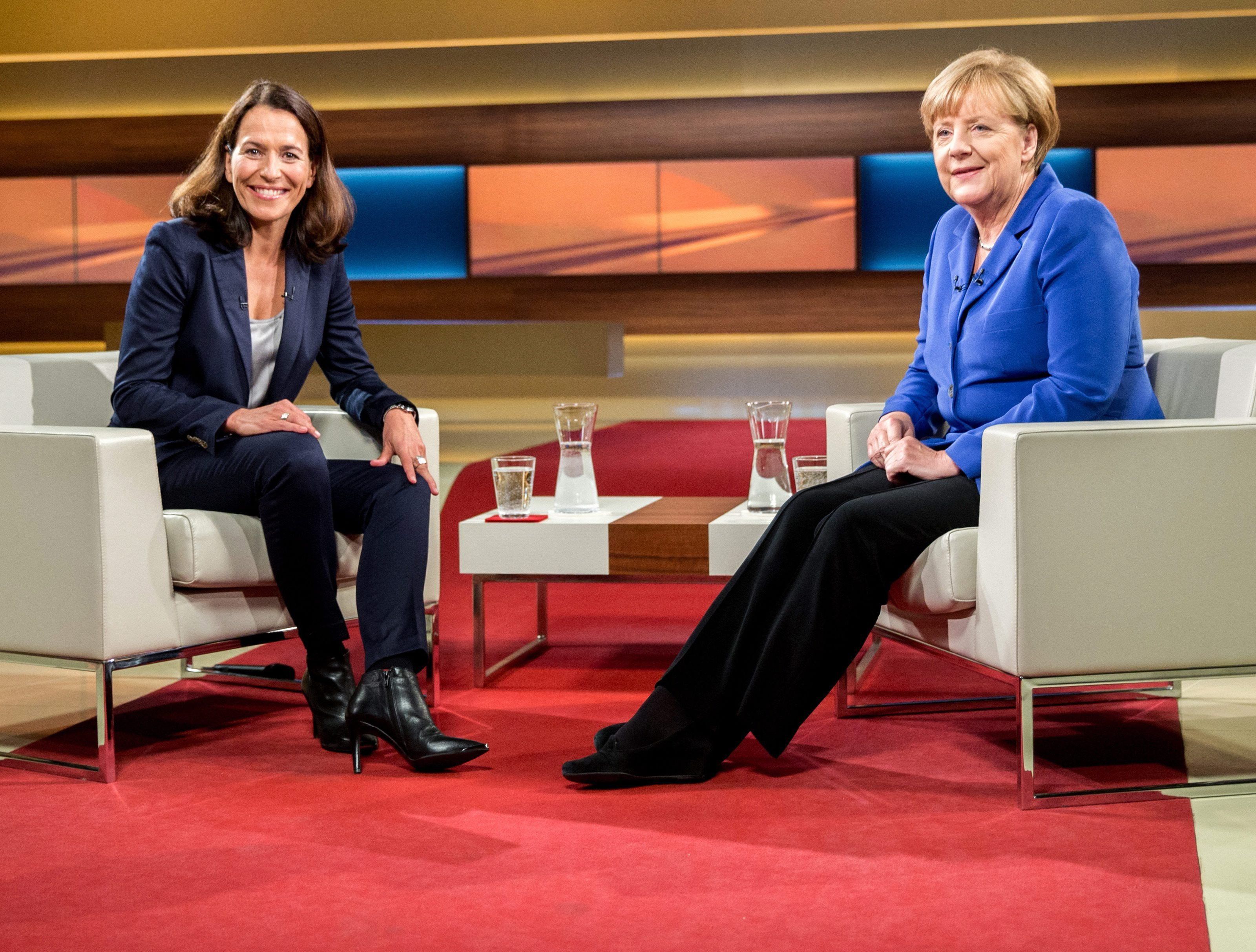 Merkel bei Anne Will: Es gibt keinen Aufnahmestopp.